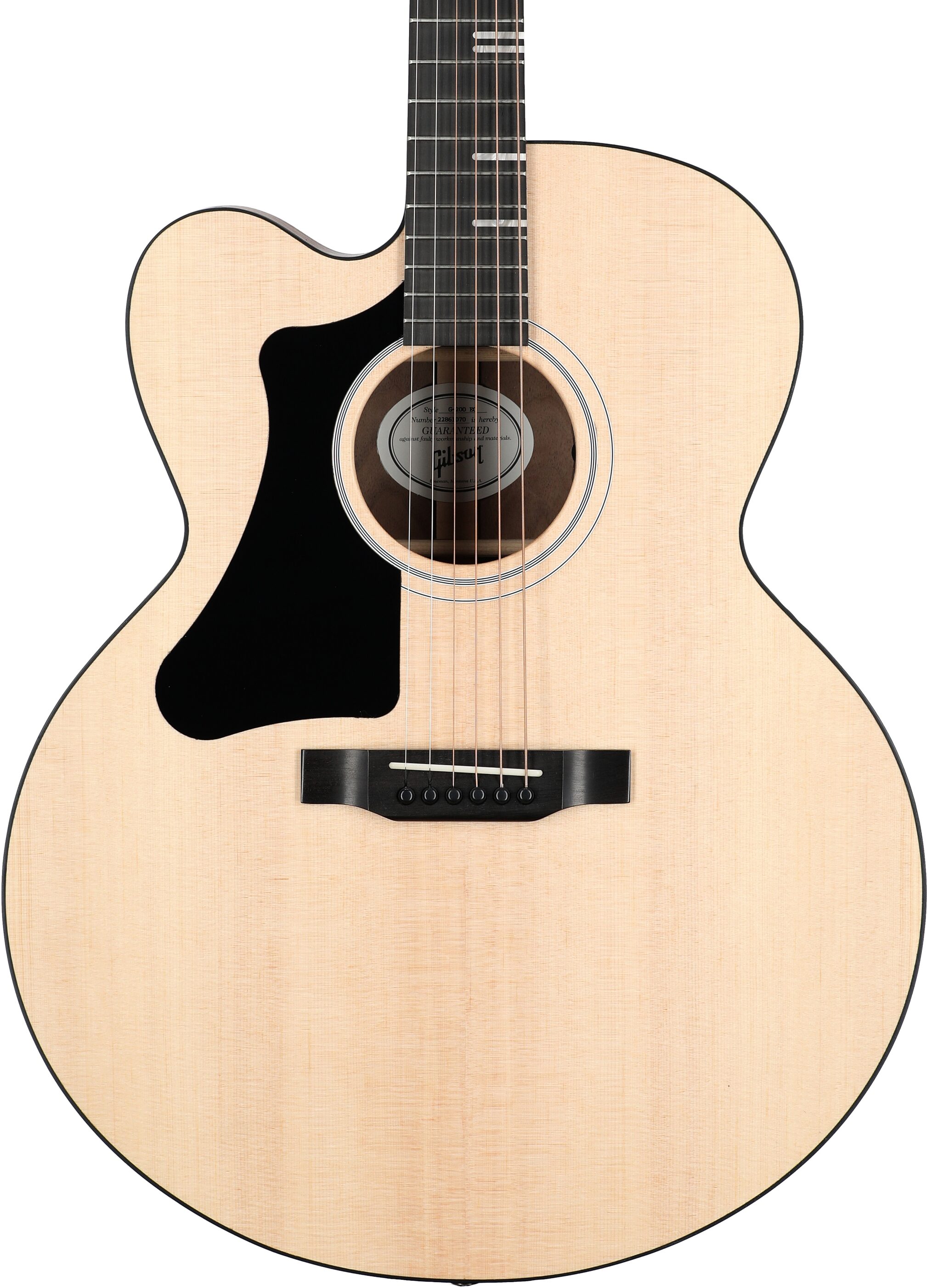 Gibson Generation G-200 EC Jumbo Acoustic-Electric Guitar, Left-Handed (with Gig Bag) 5 Gibson Generation G-200 EC Jumbo Acoustic-Electric Guitar, Left-Handed (with Gig Bag)