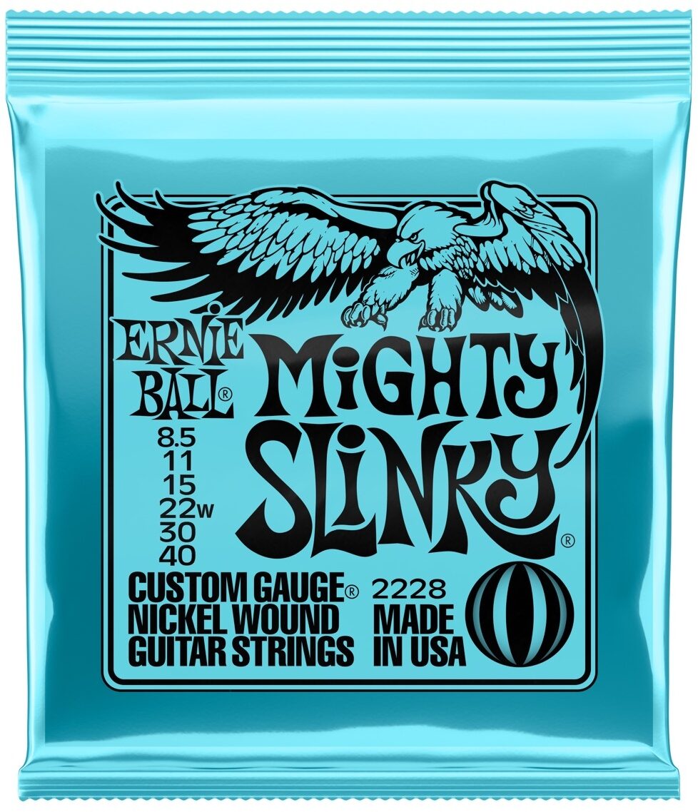 Ernie Ball Mighty Slinky Electric Strings 1 Ernie Ball Mighty Slinky Electric Strings