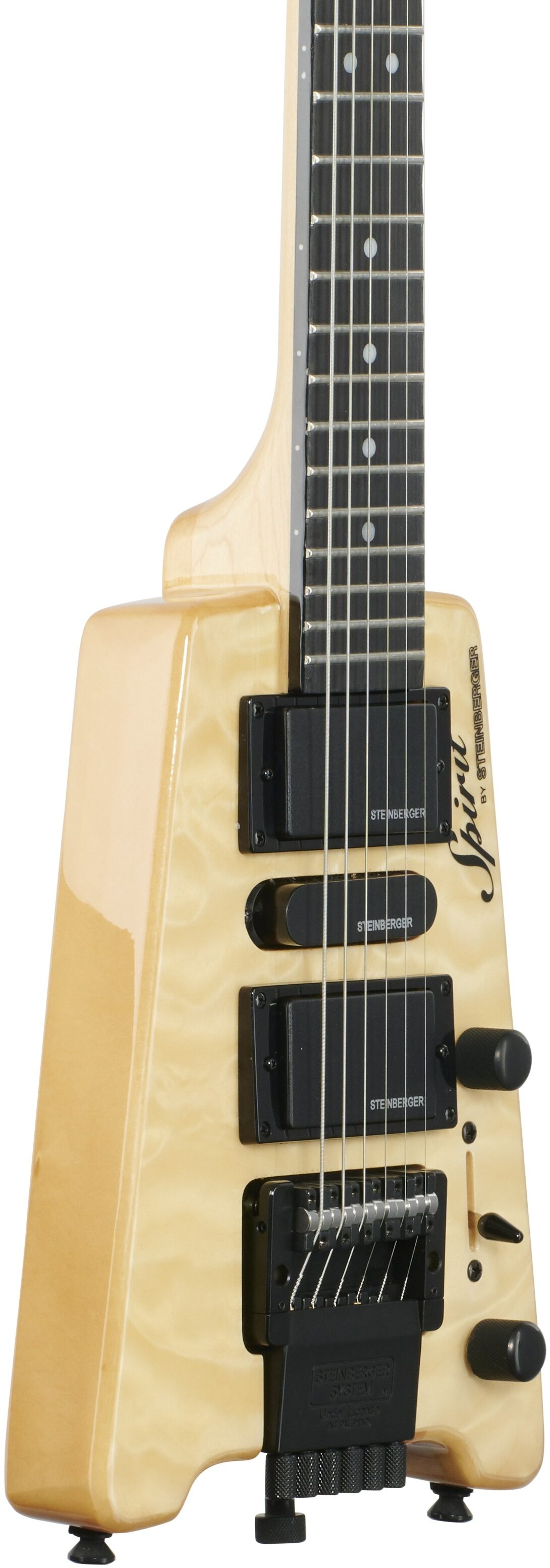 Steinberger GT-PRO Quilt Deluxe Electric Guitar (with Gig Bag) 2 Steinberger GT-PRO Quilt Deluxe Electric Guitar (with Gig Bag)