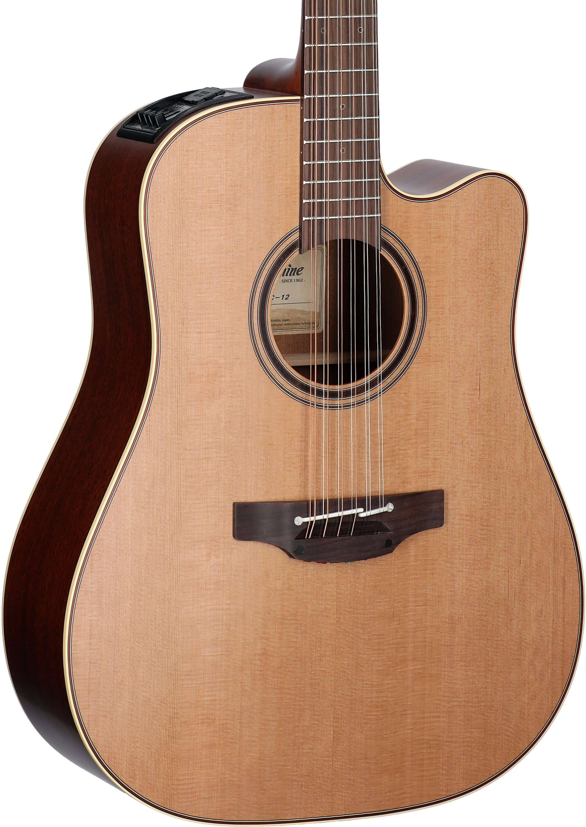 Takamine P3DC12 Acoustic-Electric Guitar, 12-String (with Case)
