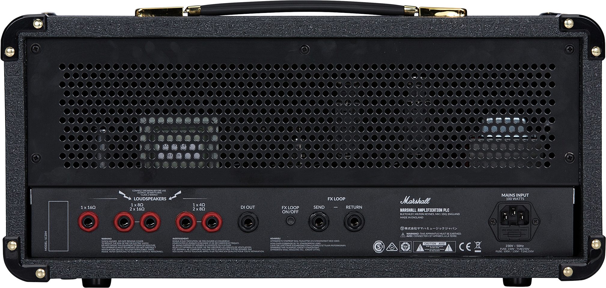 Marshall Studio Classic JCM 800 Guitar Amplifier Head (20 Watts) 4 Marshall Studio Classic JCM 800 Guitar Amplifier Head (20 Watts)
