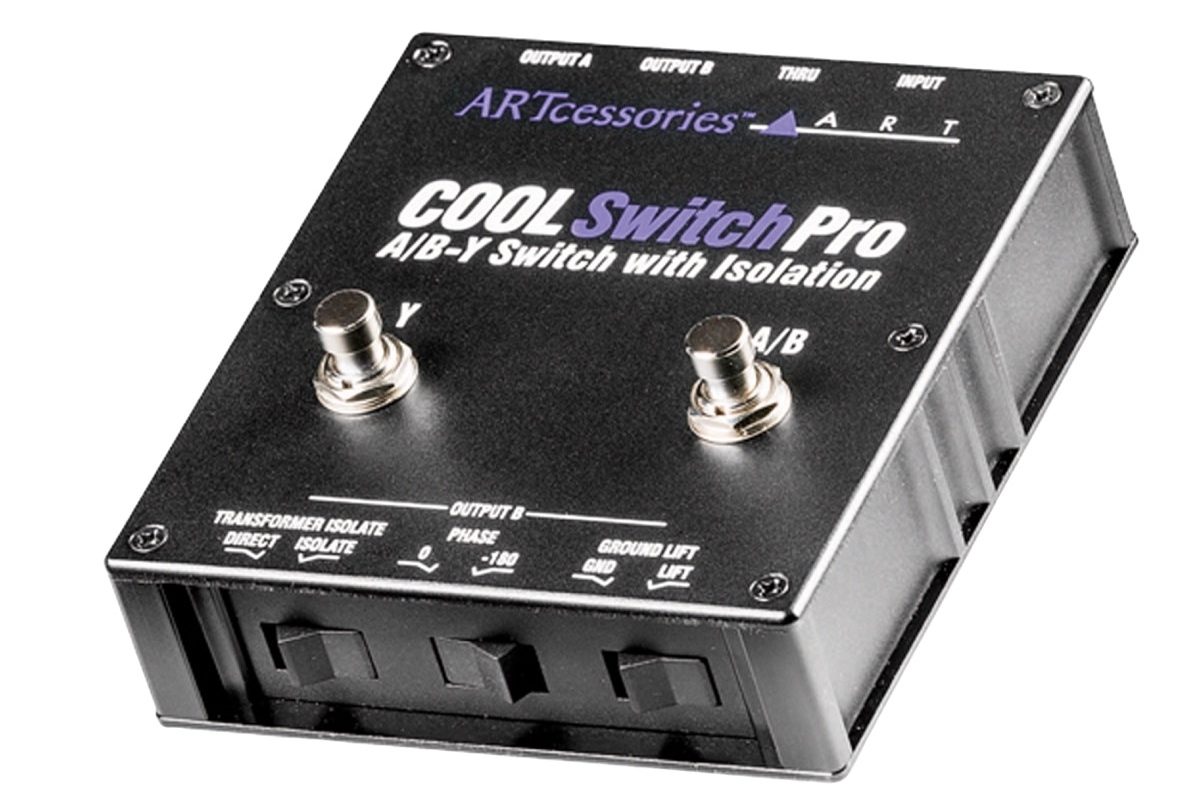 ART CoolSwitch Pro A/B-Y Footswitch Pedal with Isolation 2 ART CoolSwitch Pro A/B-Y Footswitch Pedal with Isolation