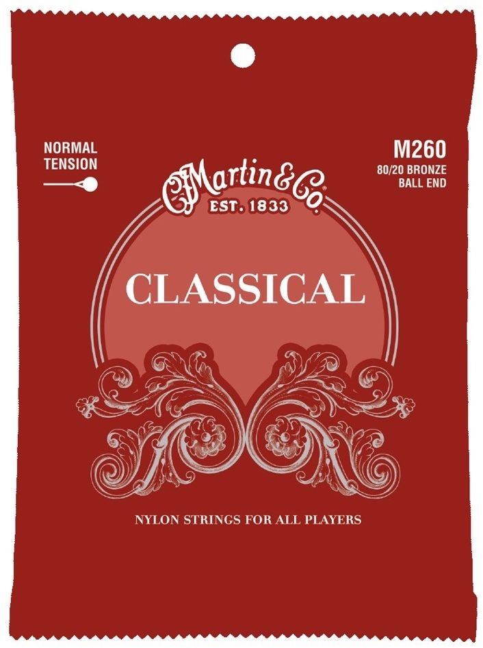 Martin 80/20 Bronze Classical Guitar Strings 1 Martin 80/20 Bronze Classical Guitar Strings