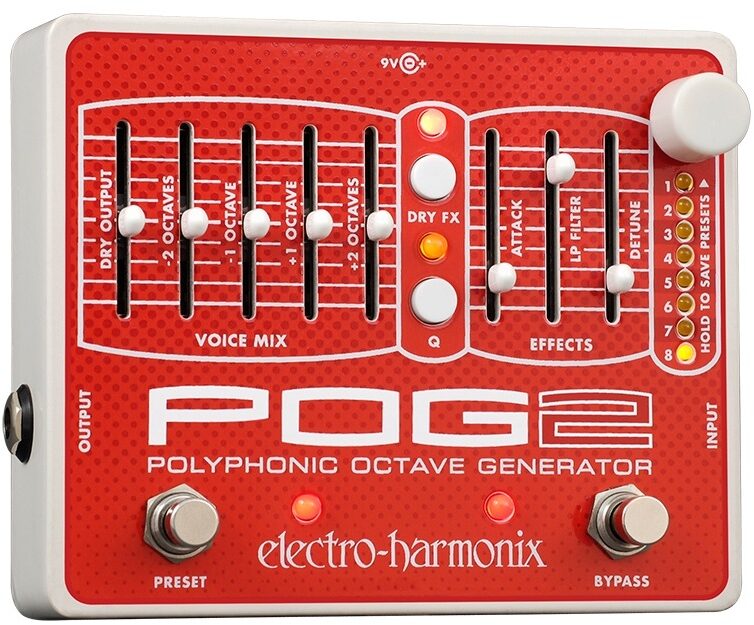 Electro-Harmonix POG2 Polyphonic Octave Generator Pedal