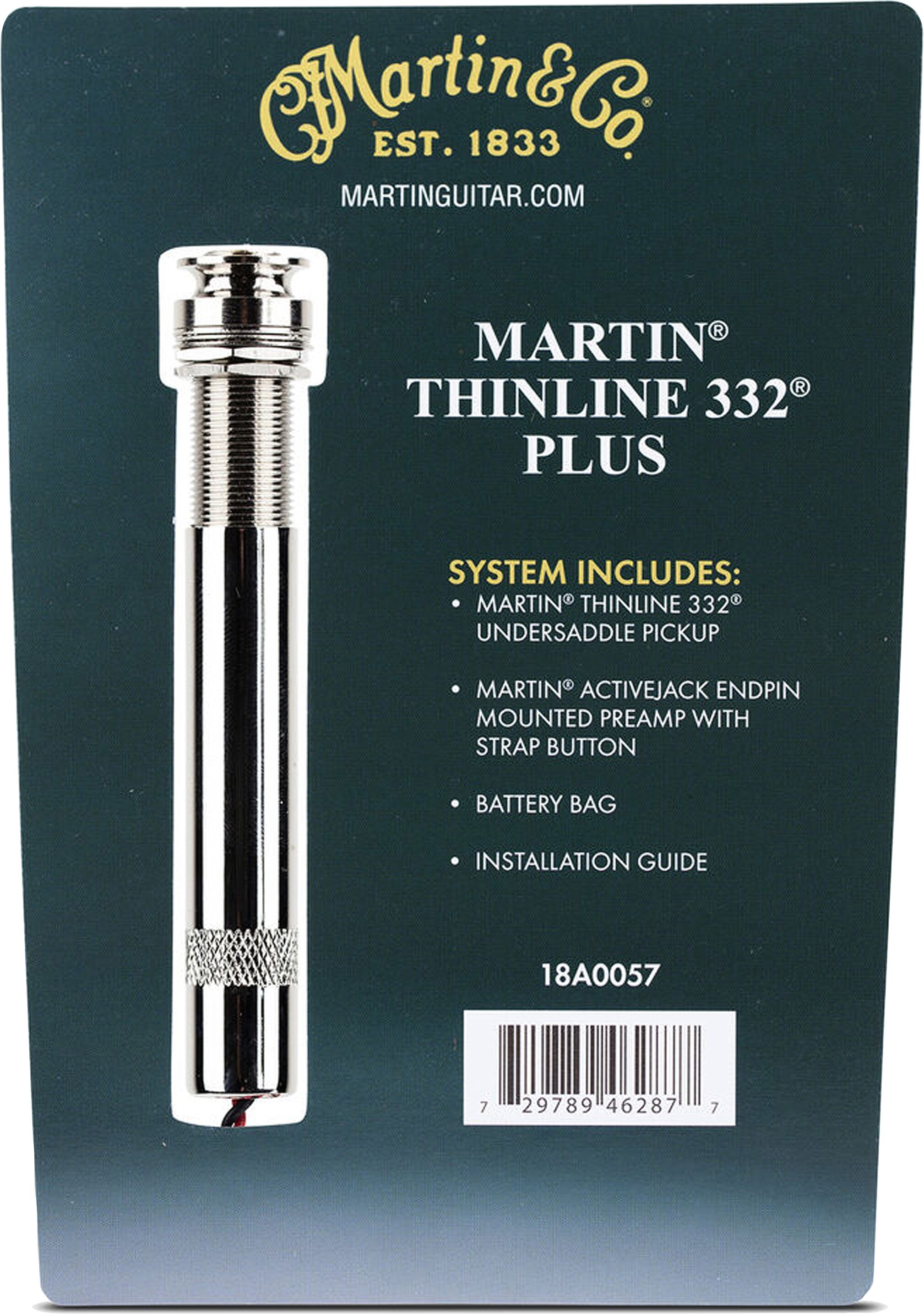 Martin Thinline 332 Plus Acoustic Guitar Pickup 1 Martin Thinline 332 Plus Acoustic Guitar Pickup