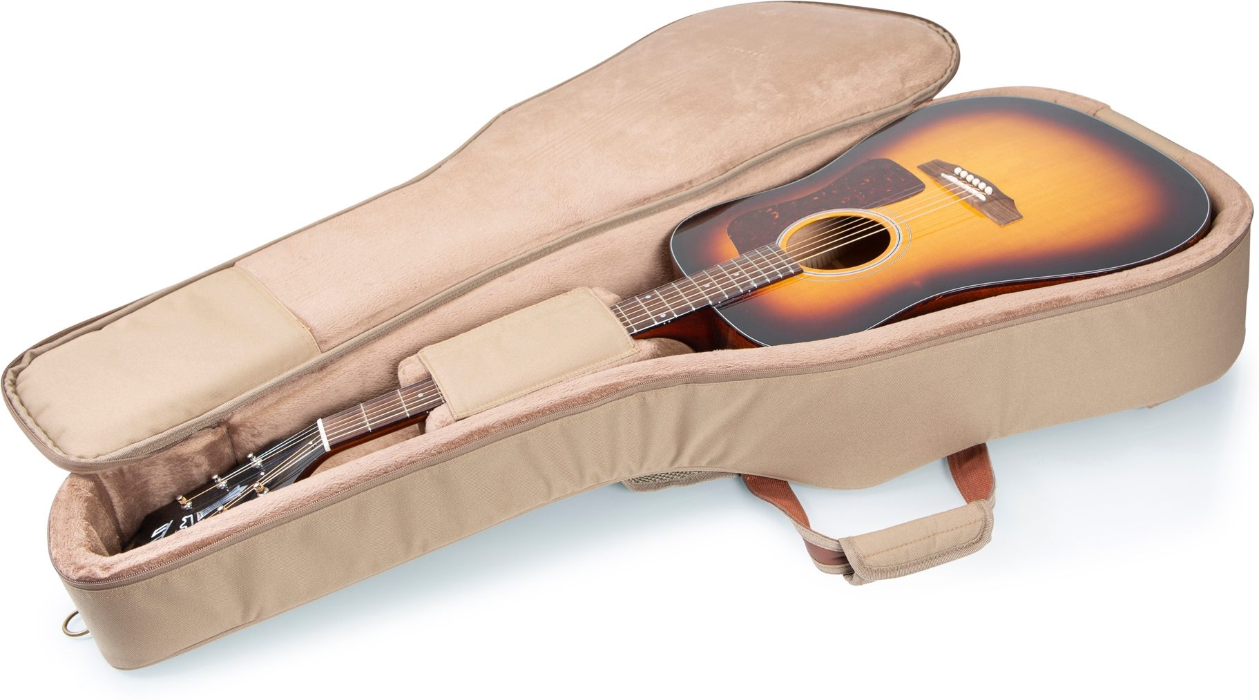Levy's 200-Series Deluxe Dreadnought Acoustic Guitar Gig Bag 3 Levy's 200-Series Deluxe Dreadnought Acoustic Guitar Gig Bag