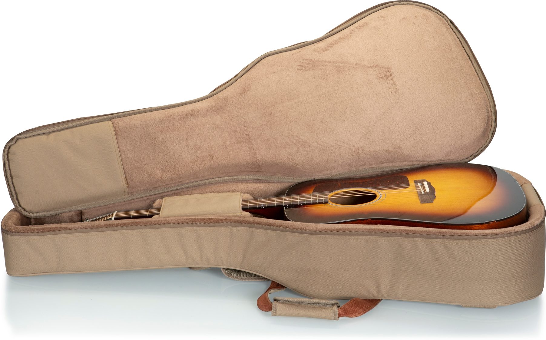 Levy's 200-Series Deluxe Dreadnought Acoustic Guitar Gig Bag 4 Levy's 200-Series Deluxe Dreadnought Acoustic Guitar Gig Bag