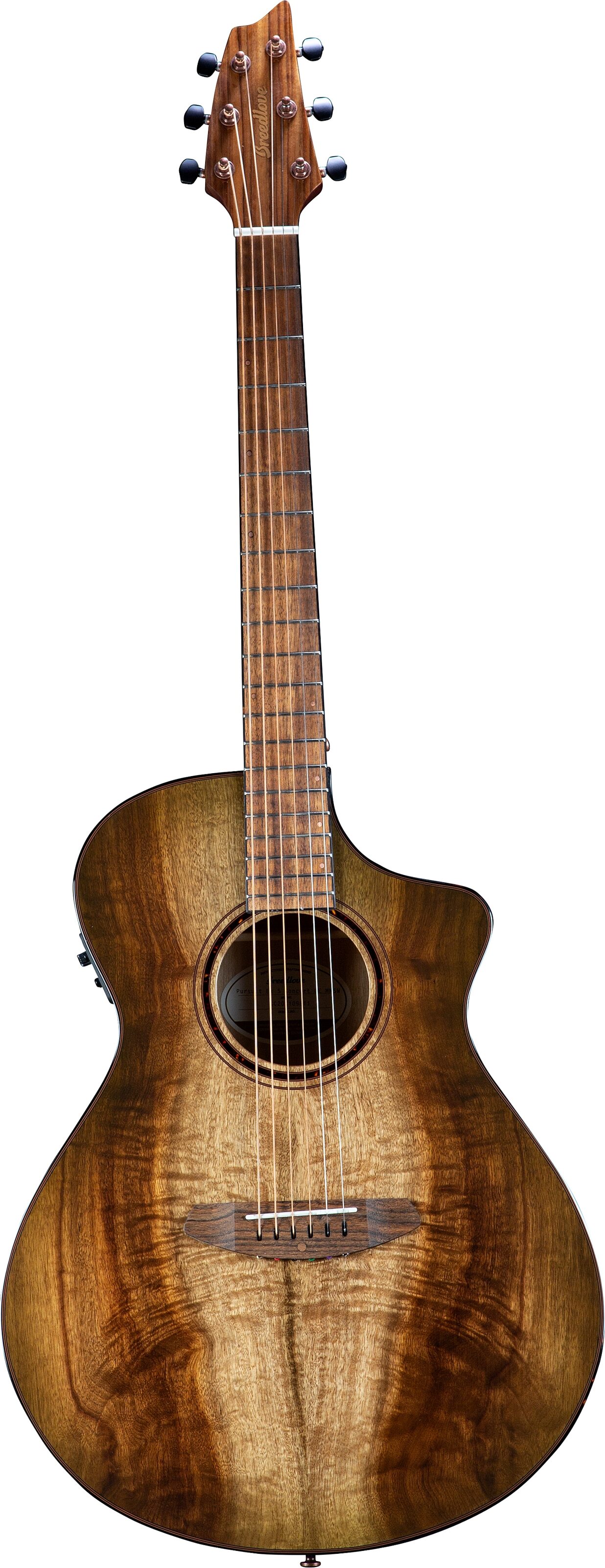 Breedlove ECO Pursuit Exotic S Concert CE Acoustic-Electric Guitar 1 Breedlove ECO Pursuit Exotic S Concert CE Acoustic-Electric Guitar