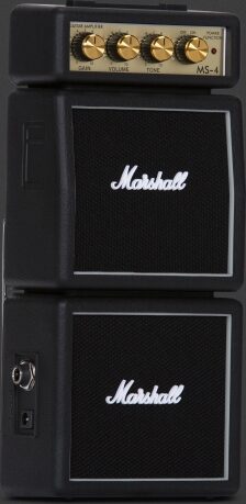 Marshall MS4 Not-So-Mini Mini Guitar Amplifier 4 Marshall MS4 Not-So-Mini Mini Guitar Amplifier