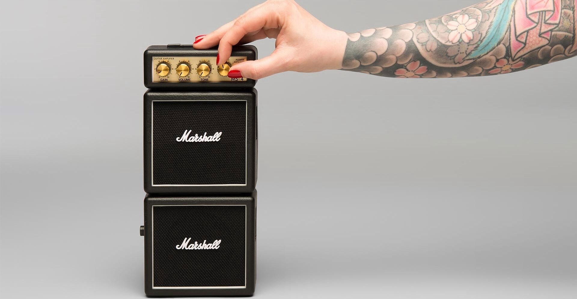 Marshall MS4 Not-So-Mini Mini Guitar Amplifier 8 Marshall MS4 Not-So-Mini Mini Guitar Amplifier