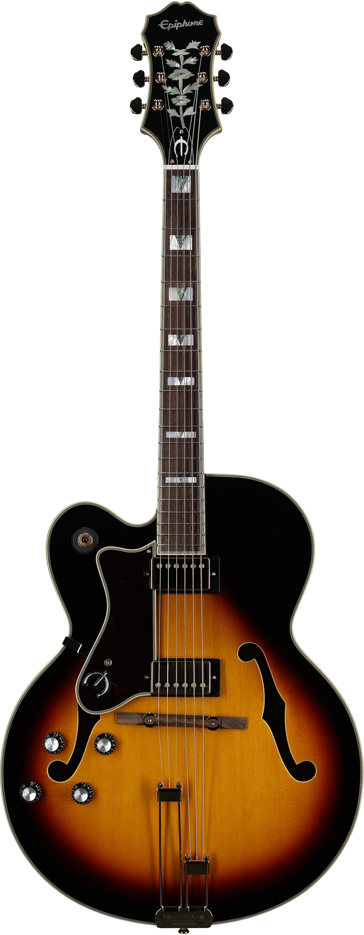 Epiphone Broadway Left-Handed Hollowbody Electric Guitar (with Gig Bag) 2 Epiphone Broadway Left-Handed Hollowbody Electric Guitar (with Gig Bag)