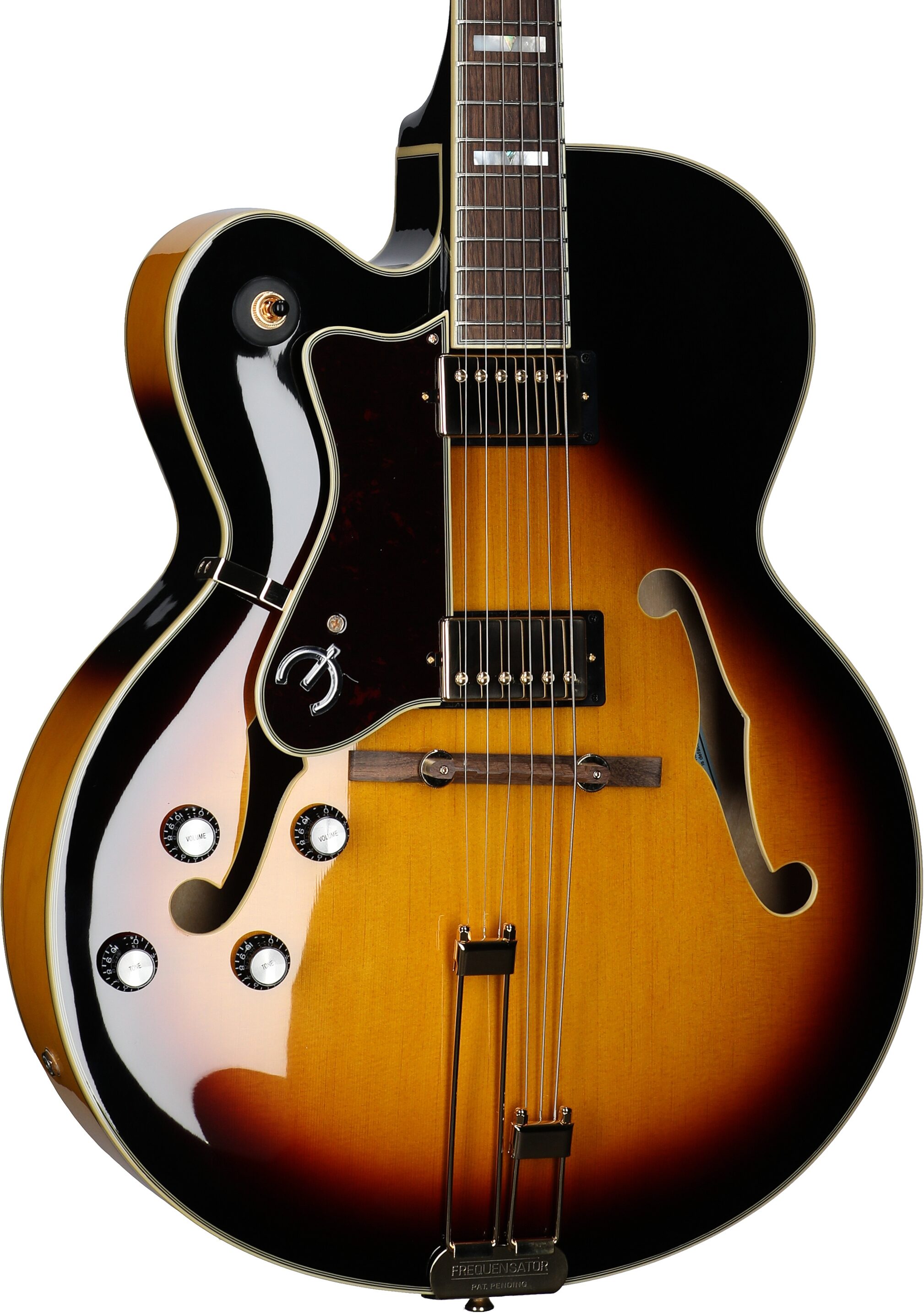 Epiphone Broadway Left-Handed Hollowbody Electric Guitar (with Gig Bag) 1 Epiphone Broadway Left-Handed Hollowbody Electric Guitar (with Gig Bag)