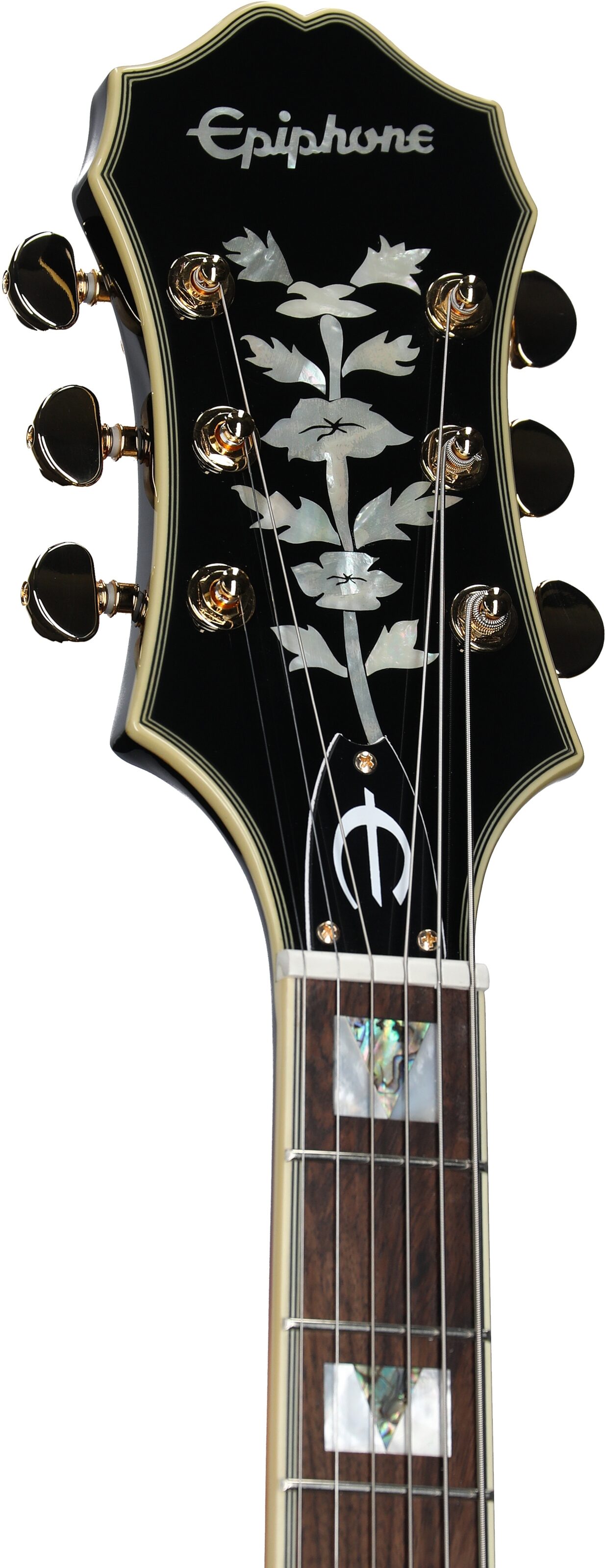 Epiphone Broadway Left-Handed Hollowbody Electric Guitar (with Gig Bag) 4 Epiphone Broadway Left-Handed Hollowbody Electric Guitar (with Gig Bag)