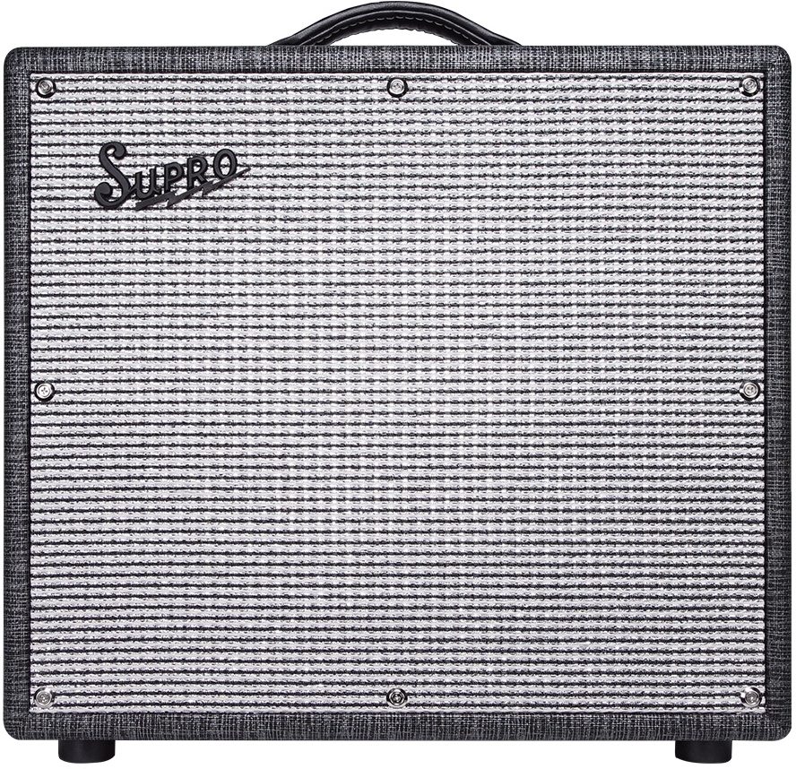 Supro Black Magick Reverb Guitar Combo Amplifier (25 Watts, 1x12") 1 Supro Black Magick Reverb Guitar Combo Amplifier (25 Watts, 1x12")