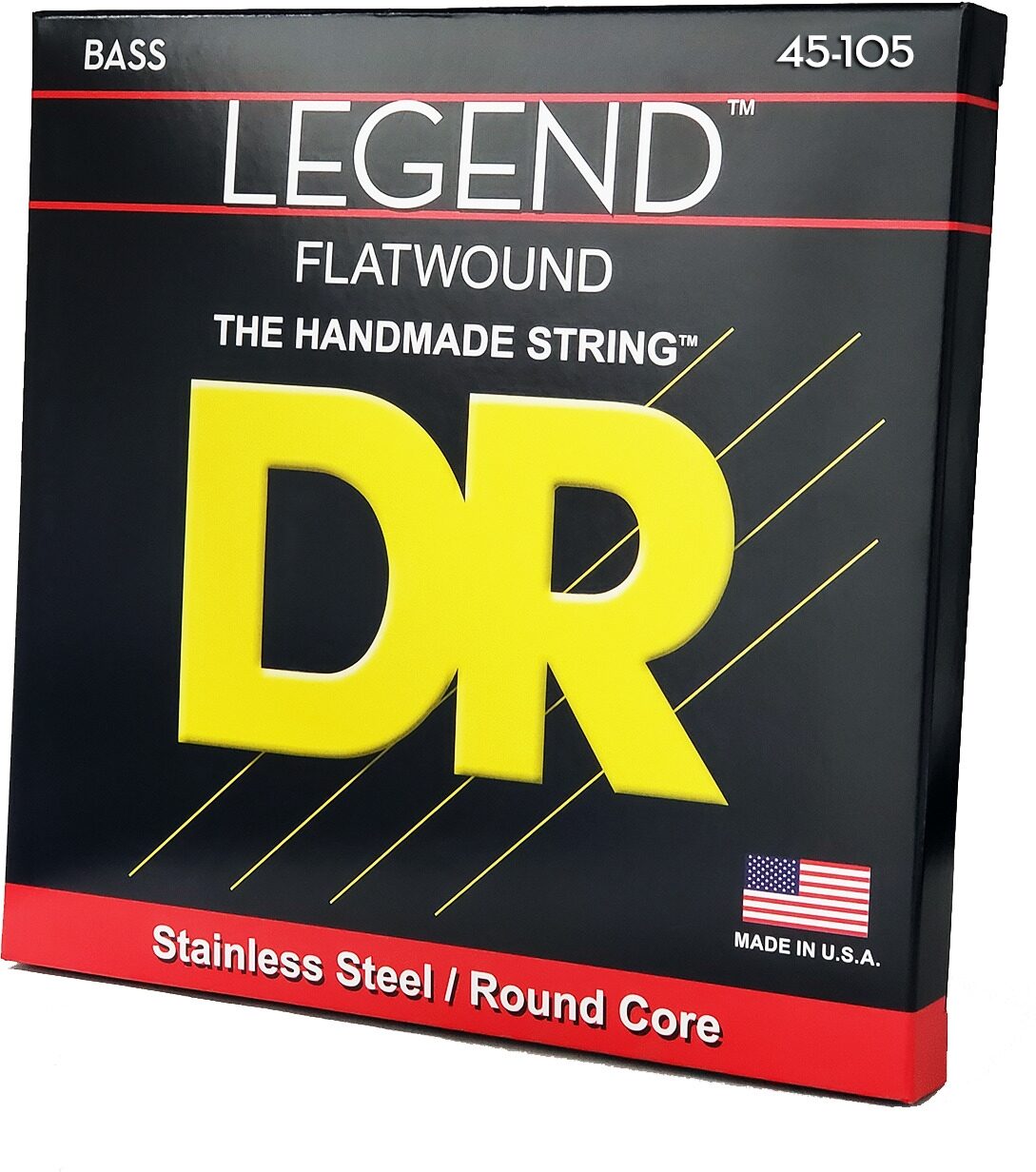 DR Strings Legend Polished Flatwound Stainless Steel Bass Strings 2 DR Strings Legend Polished Flatwound Stainless Steel Bass Strings