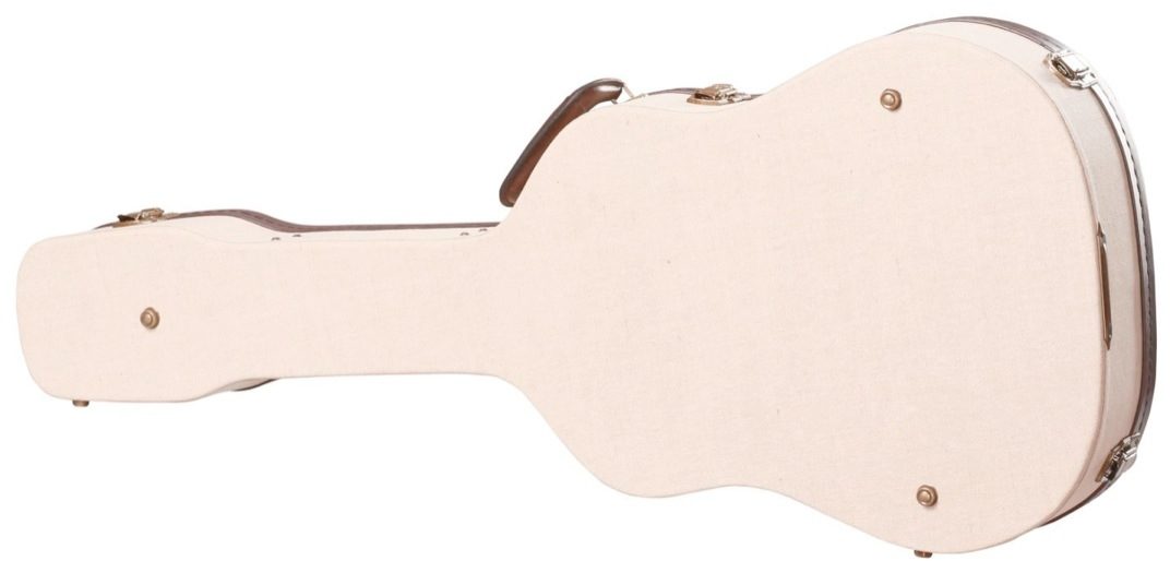 Gator Journeyman Acoustic Guitar Deluxe Wood Case 1 Gator Journeyman Acoustic Guitar Deluxe Wood Case