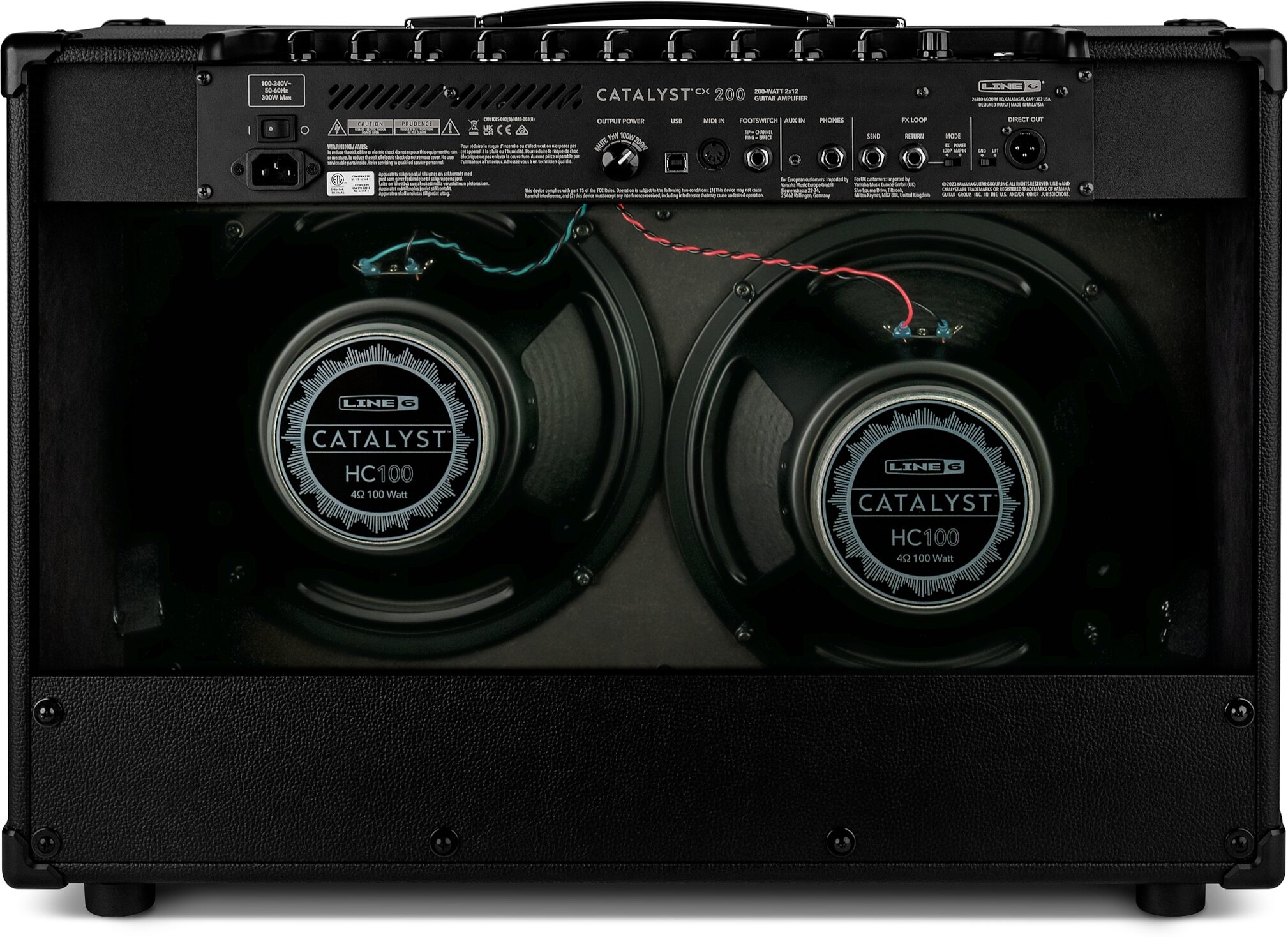 Line 6 Catalyst CX 200 Guitar Combo Amplifier (2x12", 200 Watts) 4 Line 6 Catalyst CX 200 Guitar Combo Amplifier (2x12", 200 Watts)