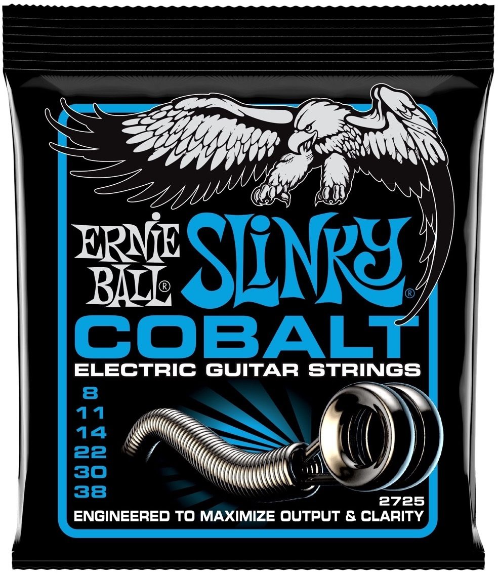 Ernie Ball Extra Slinky Cobalt Electric Guitar Strings 1 Ernie Ball Extra Slinky Cobalt Electric Guitar Strings