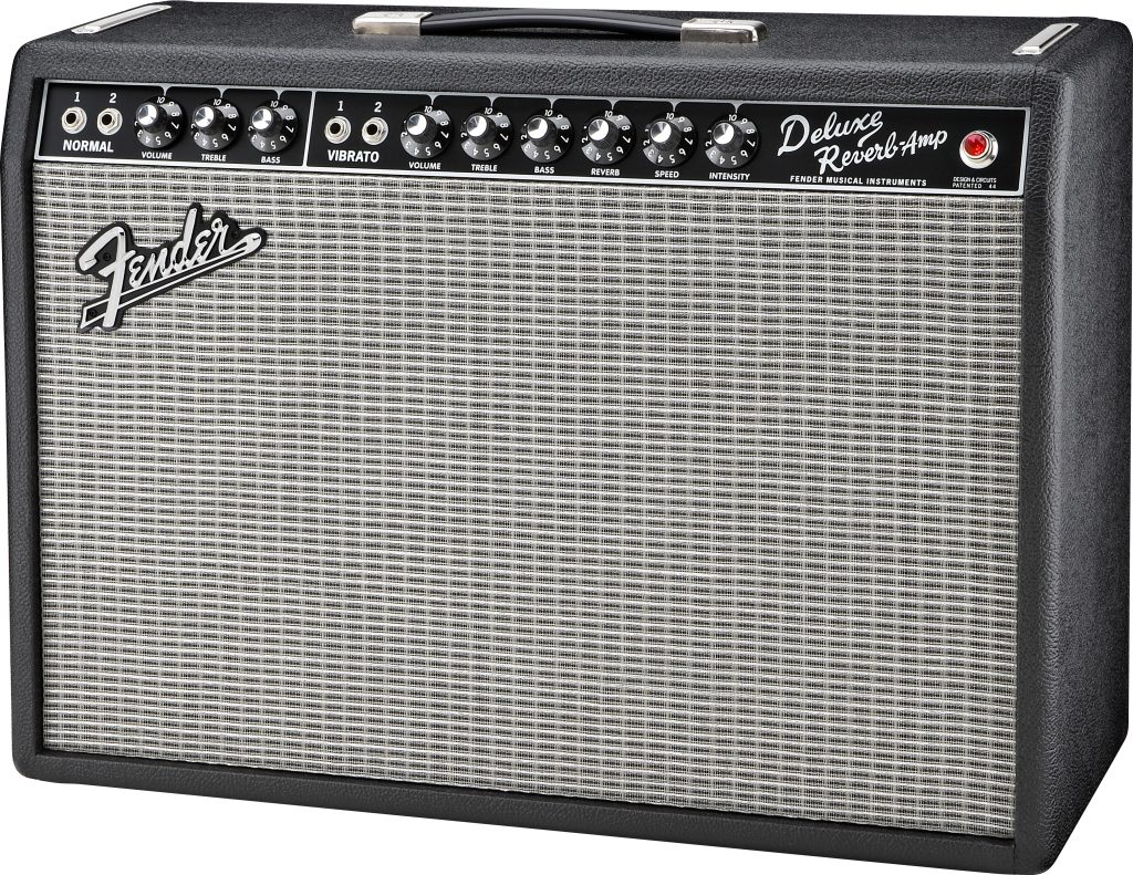 Fender '65 Deluxe Reverb Vintage Reissue Guitar Combo Amplifier (22 Watts, 1x12")