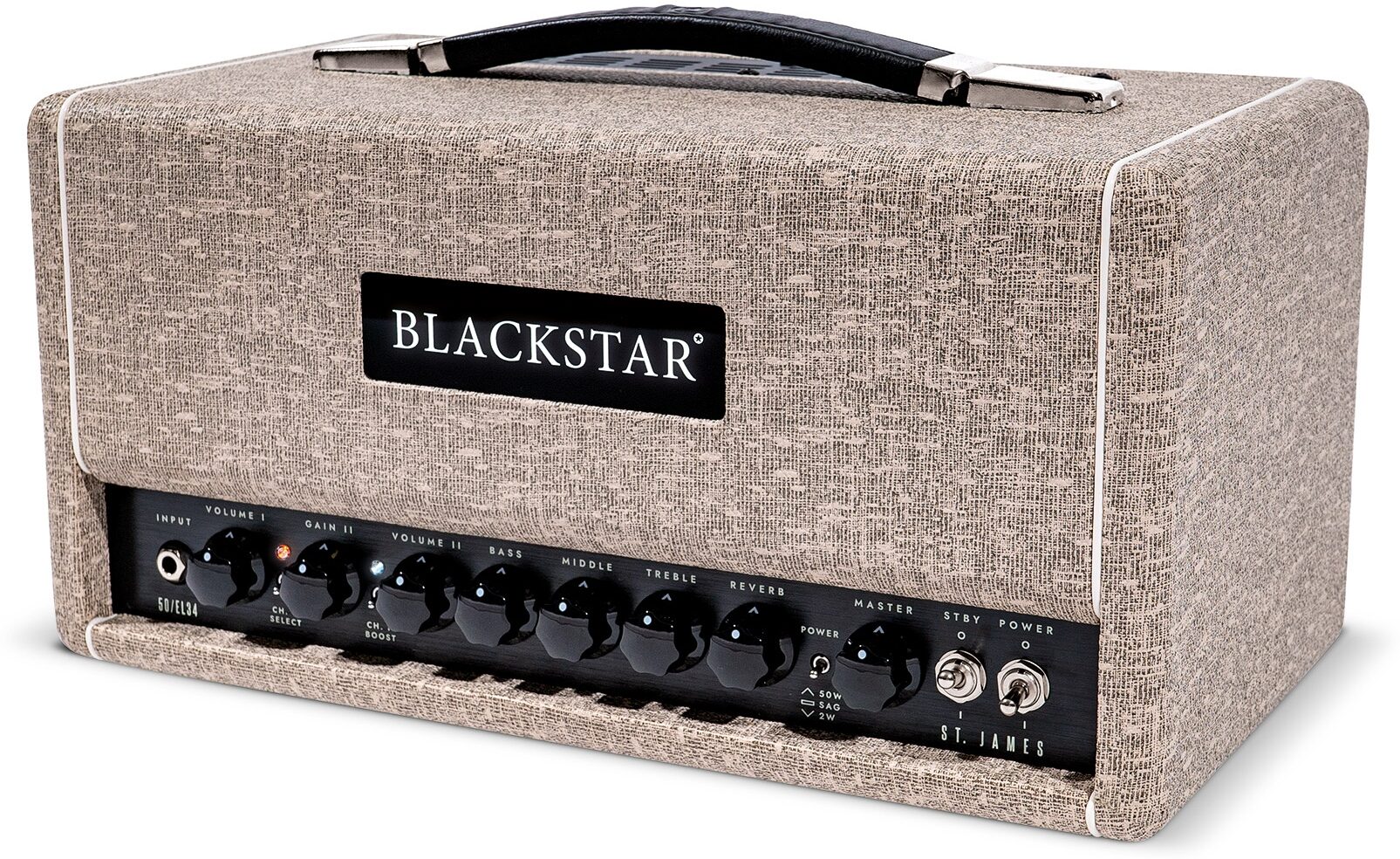 Blackstar St. James 50 EL34 Guitar Amplifier Head (50 Watts) 2 Blackstar St. James 50 EL34 Guitar Amplifier Head (50 Watts)