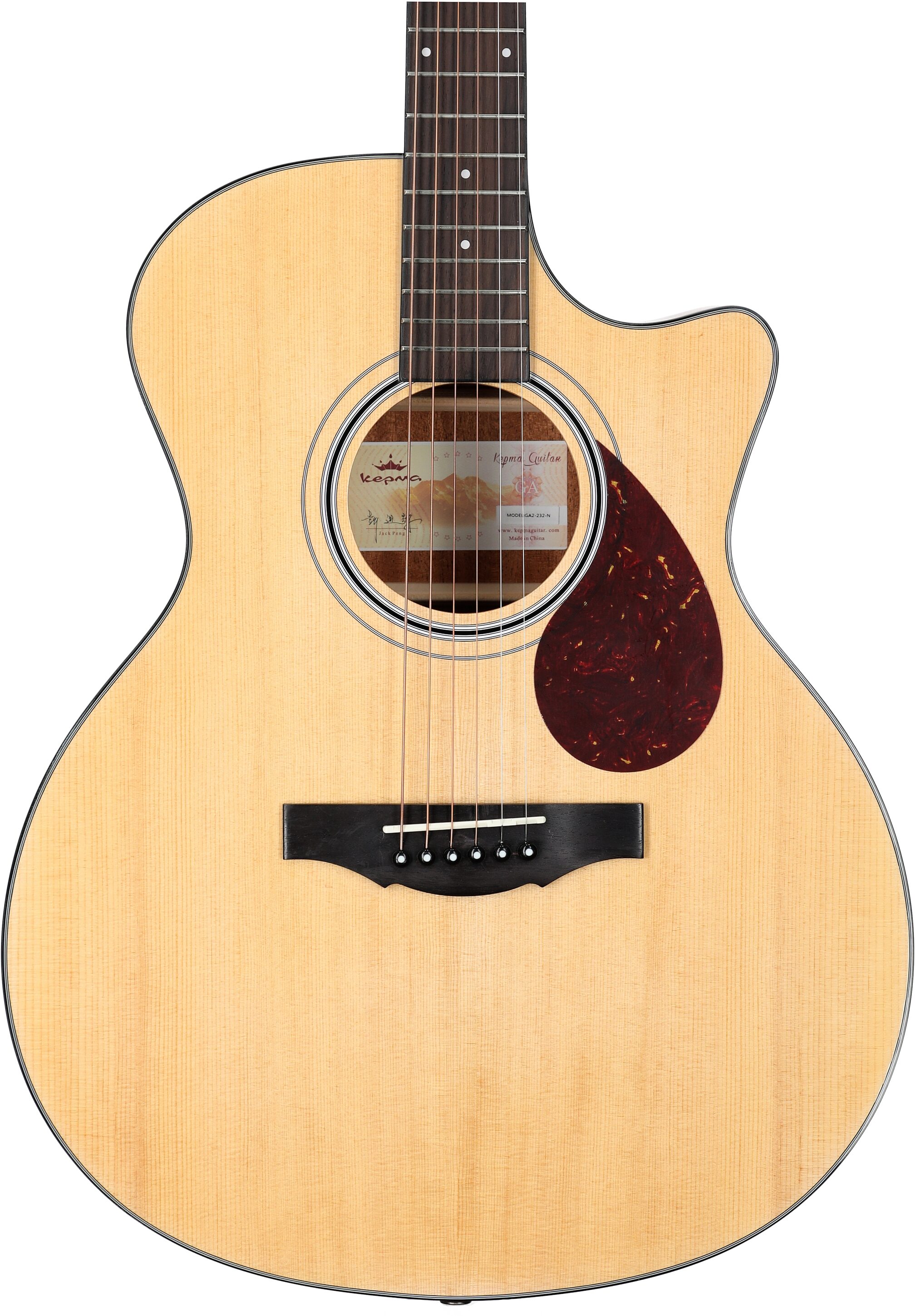 Kepma Elite Series GA2-232 Acoustic Guitar (with Gig Bag) 5 Kepma Elite Series GA2-232 Acoustic Guitar (with Gig Bag)