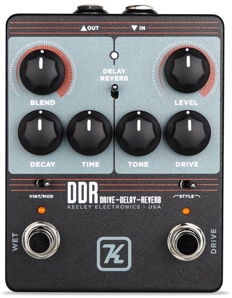 Keeley DDR Drive Delay and Reverb Pedal