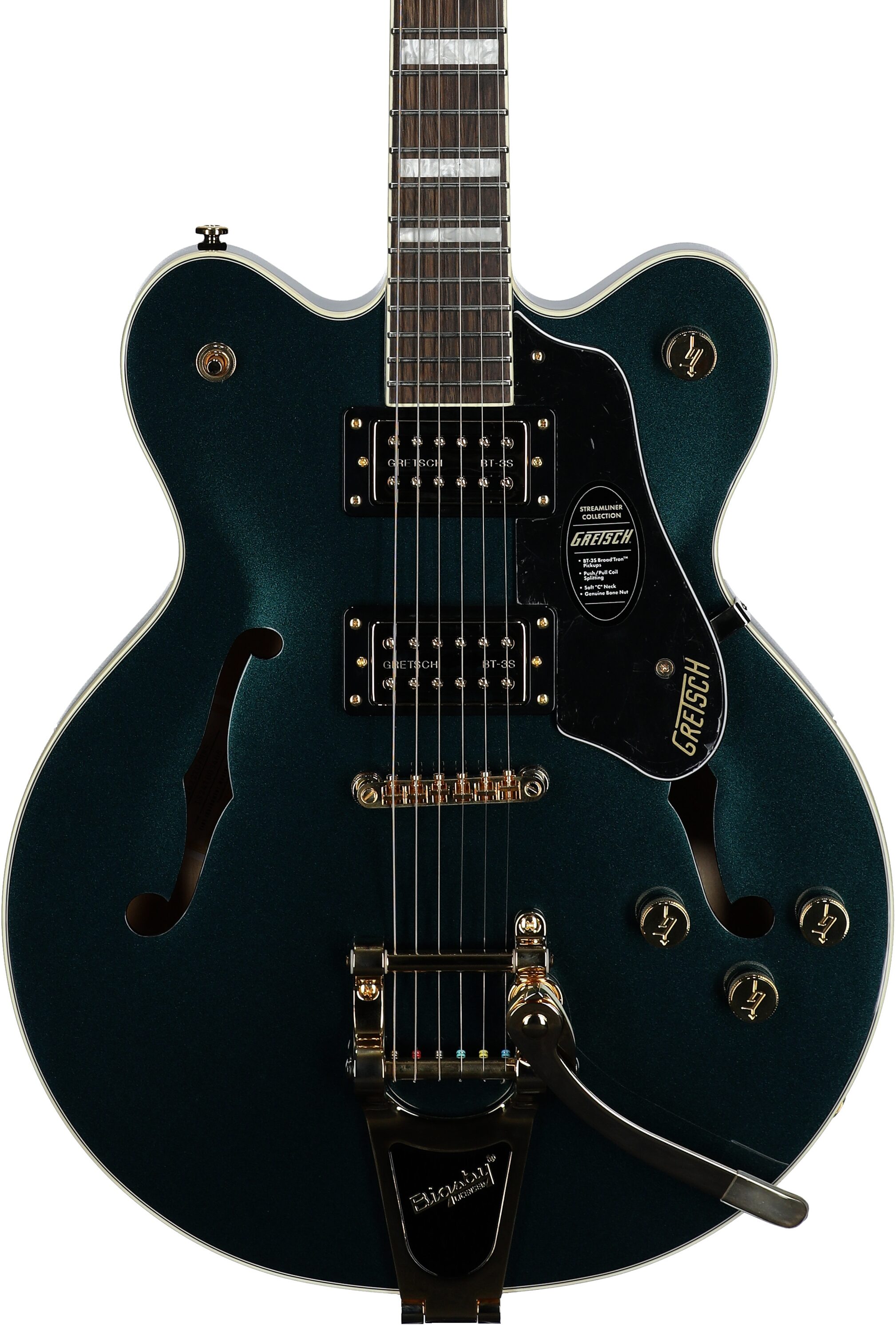 Gretsch Limited Edition G2622TG Streamliner Center Block Double-Cut Electric Guitar (with Bigsby) 5 Gretsch Limited Edition G2622TG Streamliner Center Block Double-Cut Electric Guitar (with Bigsby)