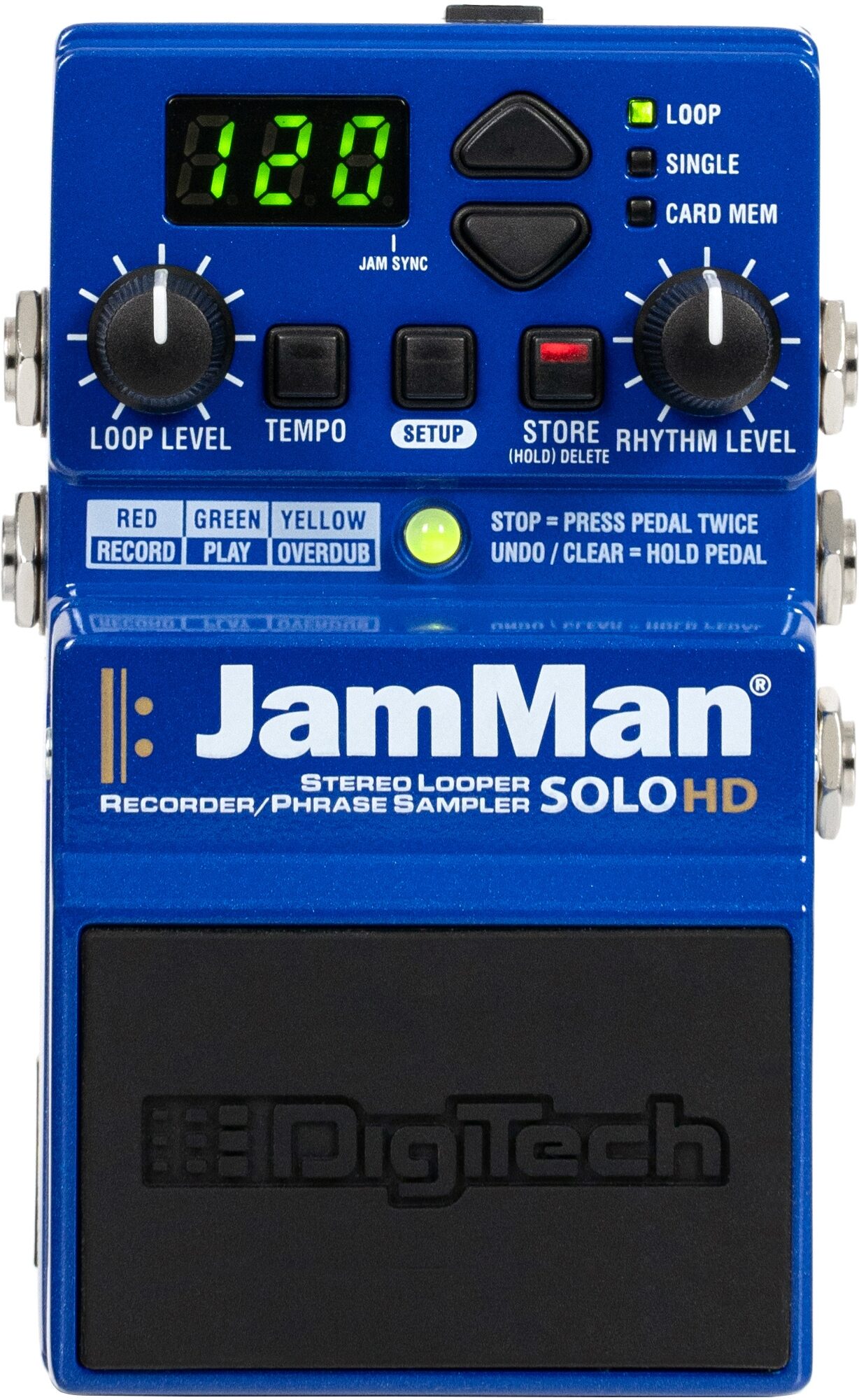 DigiTech JamMan Solo HD Looper Pedal 1 DigiTech JamMan Solo HD Looper Pedal