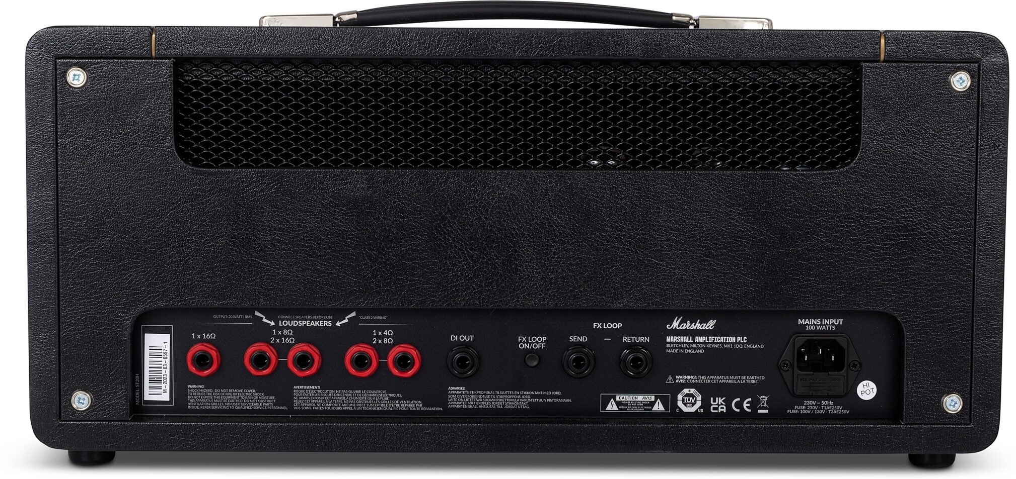 Marshall Studio JTM Guitar Amplifier Head (20 Watts) 2 Marshall Studio JTM Guitar Amplifier Head (20 Watts)