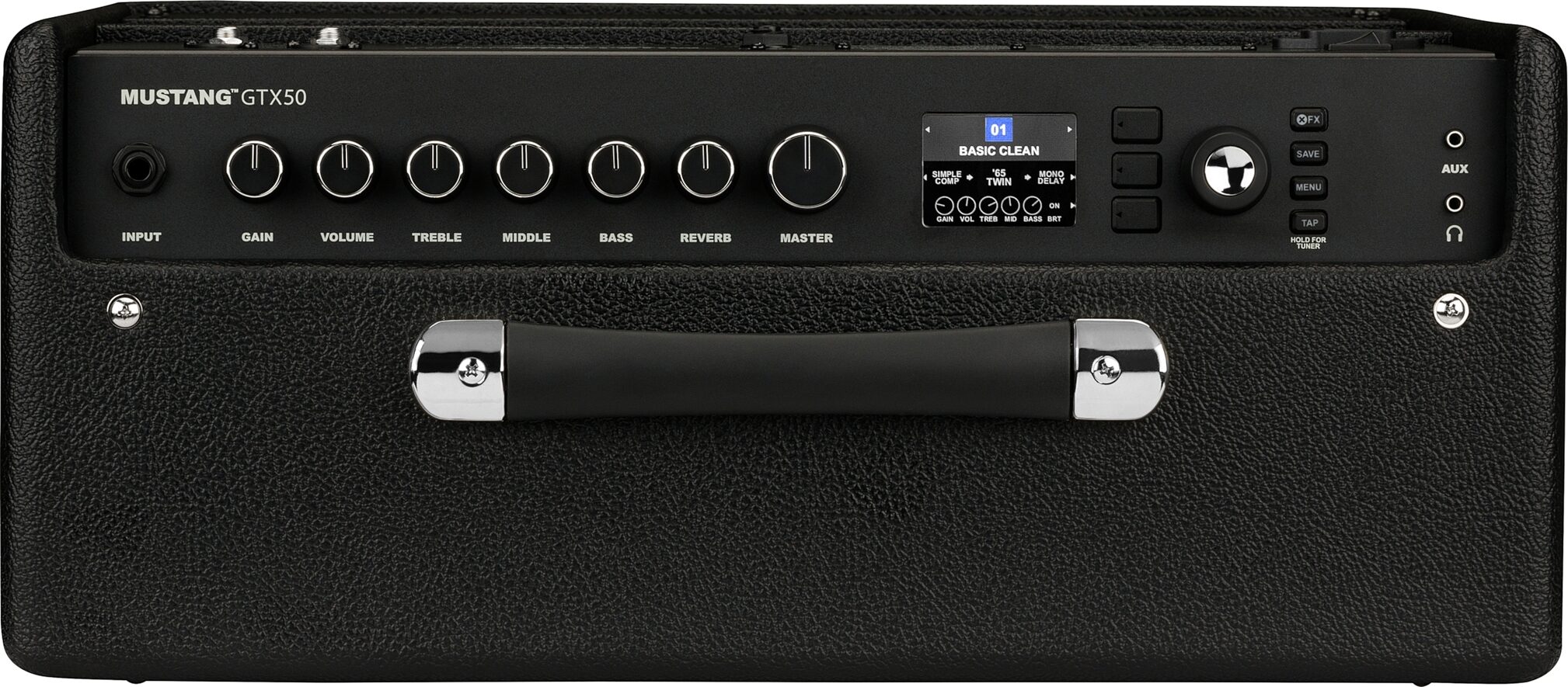 Fender Mustang GTX50 Digital Guitar Combo Amplifier (50 Watts, 1x12") 4 Fender Mustang GTX50 Digital Guitar Combo Amplifier (50 Watts, 1x12")