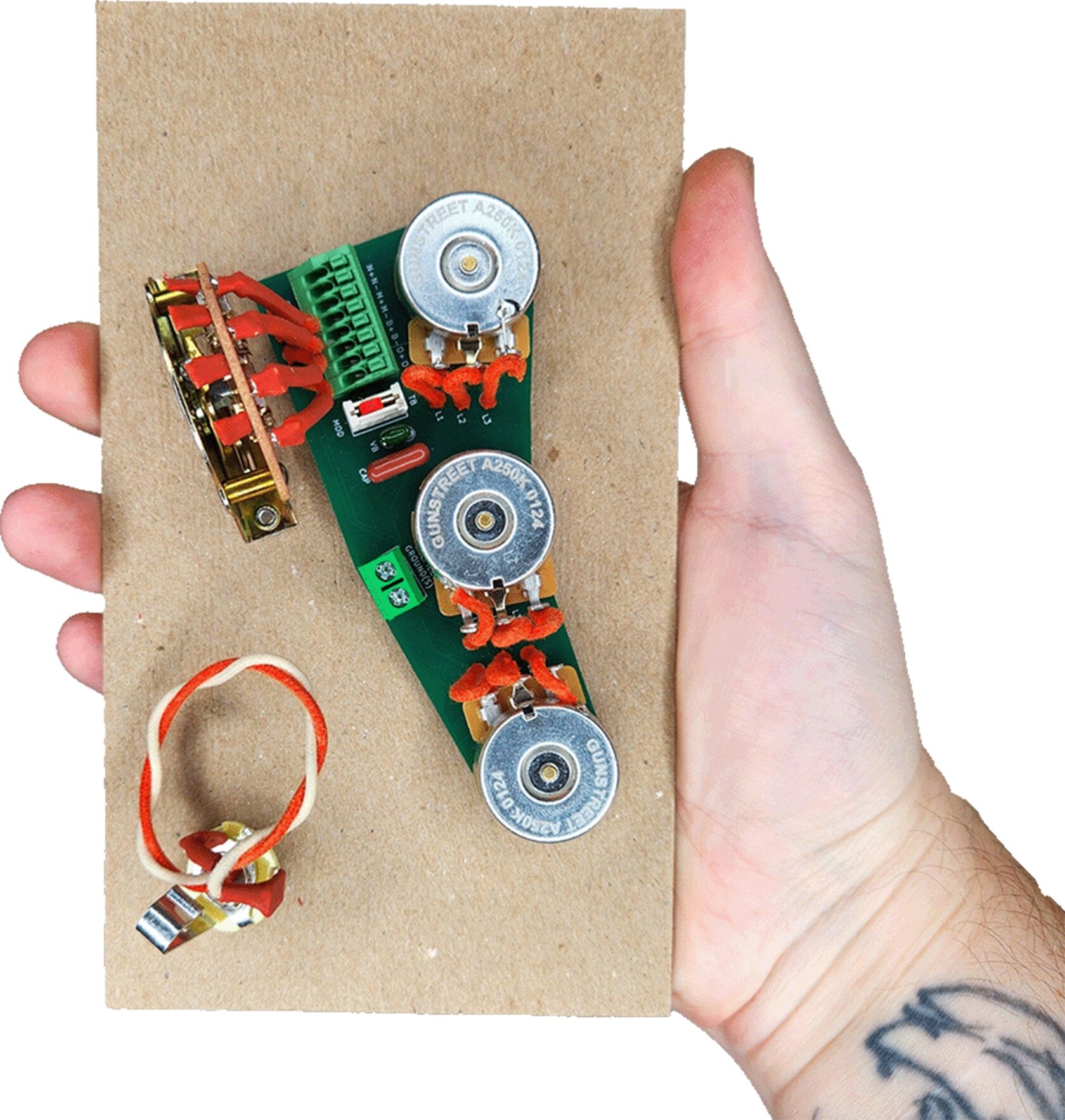 Gunstreet Strat Blender Solderless Harness 1 Gunstreet Strat Blender Solderless Harness