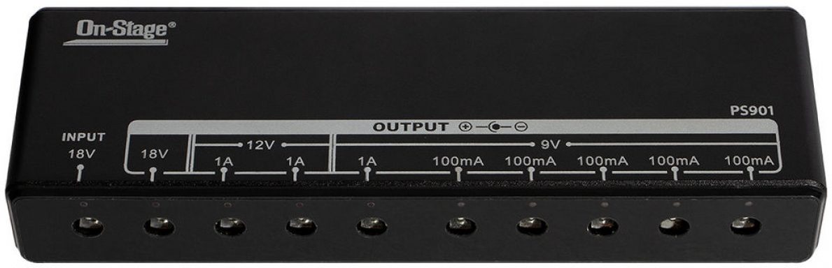 On-Stage PS901 Pedal Power Bank 1 On-Stage PS901 Pedal Power Bank