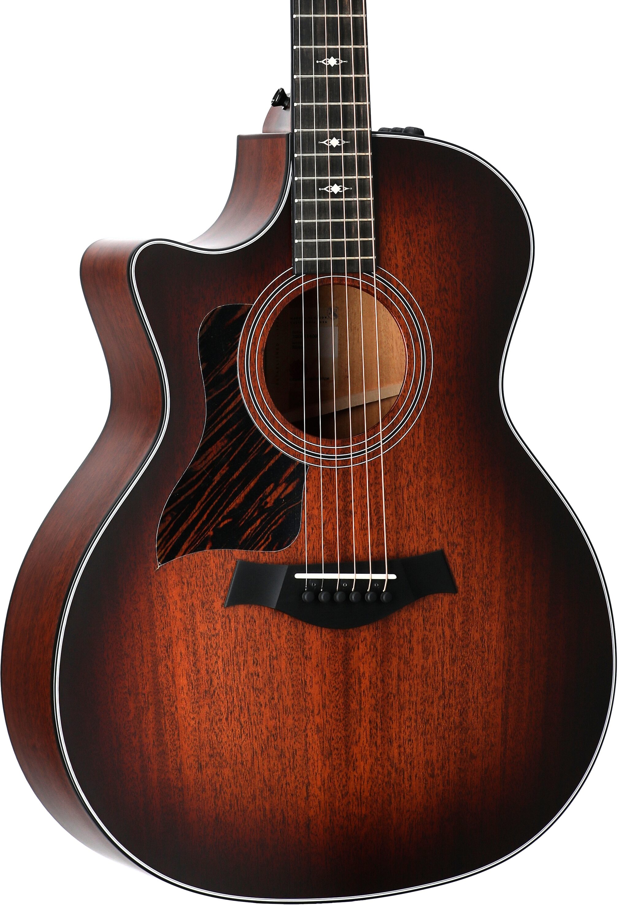 Taylor 324ce-v2 Grand Auditorium Acoustic-Electric Guitar, Left-Handed (with Case)