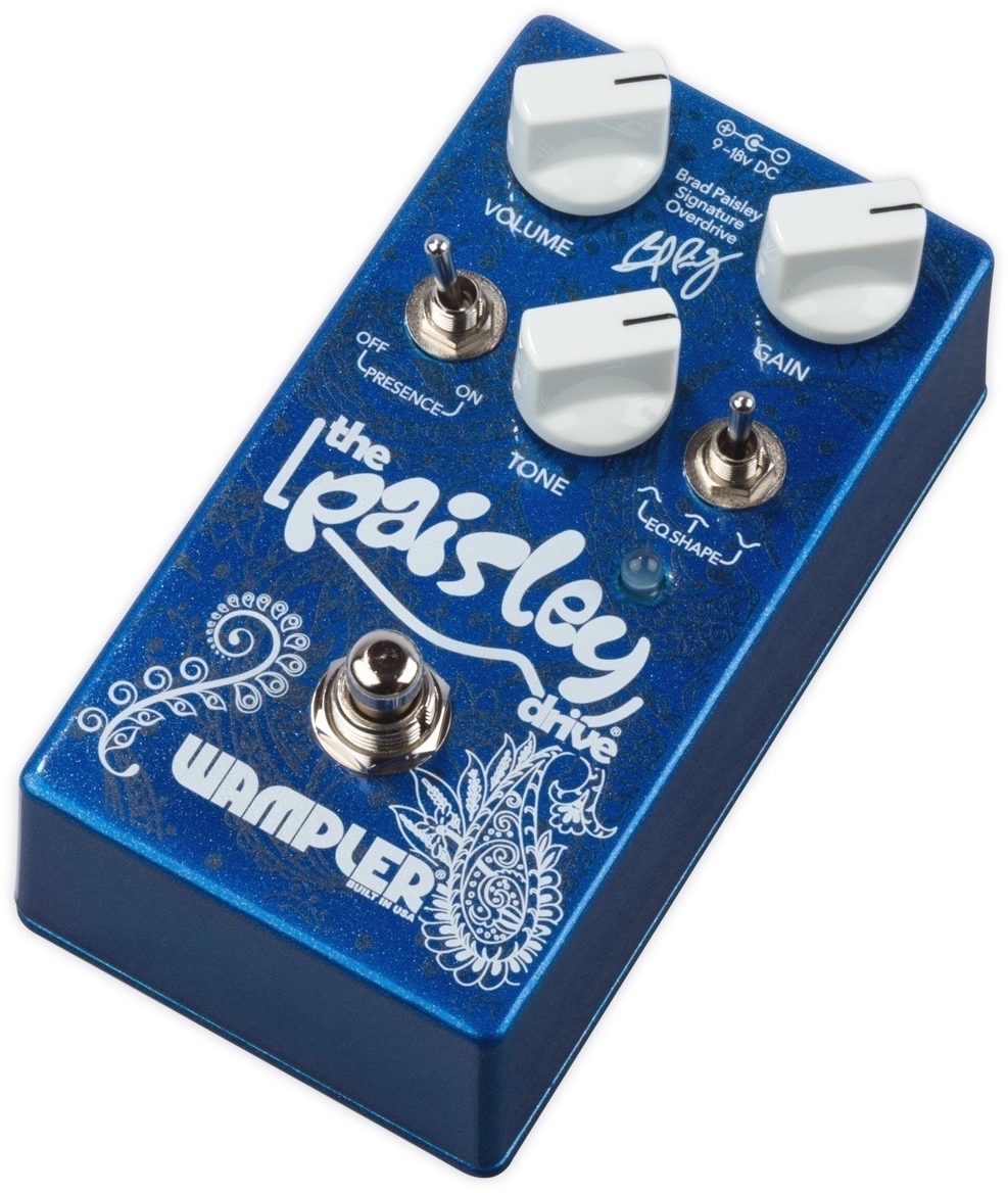 Wampler Paisley Drive V2 Overdrive Pedal 4 Wampler Paisley Drive V2 Overdrive Pedal
