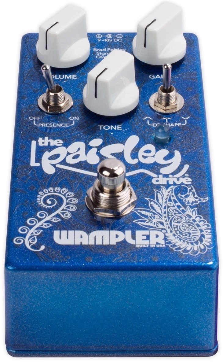 Wampler Paisley Drive V2 Overdrive Pedal 5 Wampler Paisley Drive V2 Overdrive Pedal