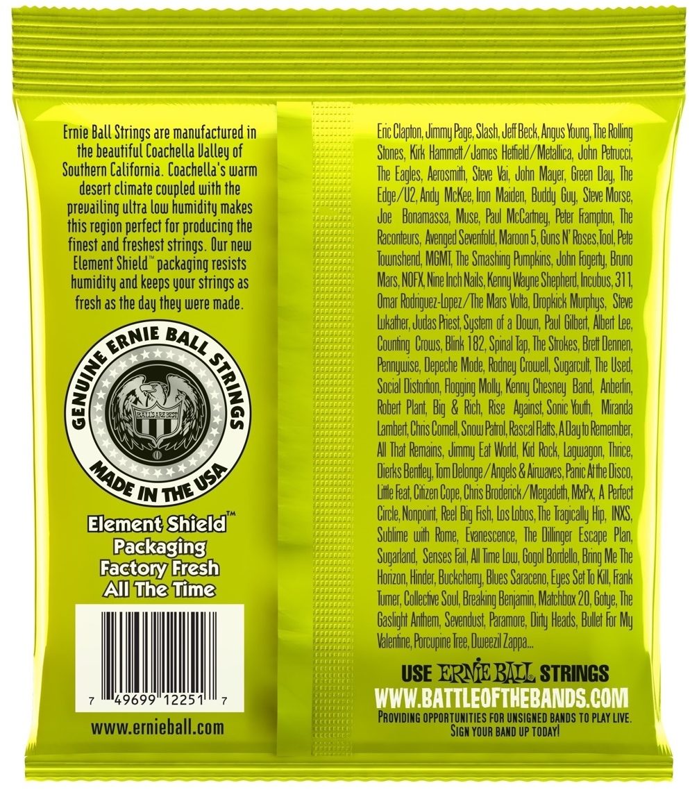 Ernie Ball Regular Slinky Classic Rock n Roll Pure Nickel Wrap Electric Guitar Strings (10-46 Gauge) 2 Ernie Ball Regular Slinky Classic Rock n Roll Pure Nickel Wrap Electric Guitar Strings (10-46 Gauge)