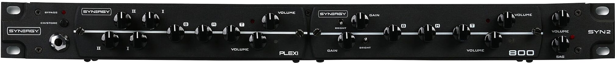 Synergy SYN-2 Rack Mount Preamp Dock, Two Module Slots
