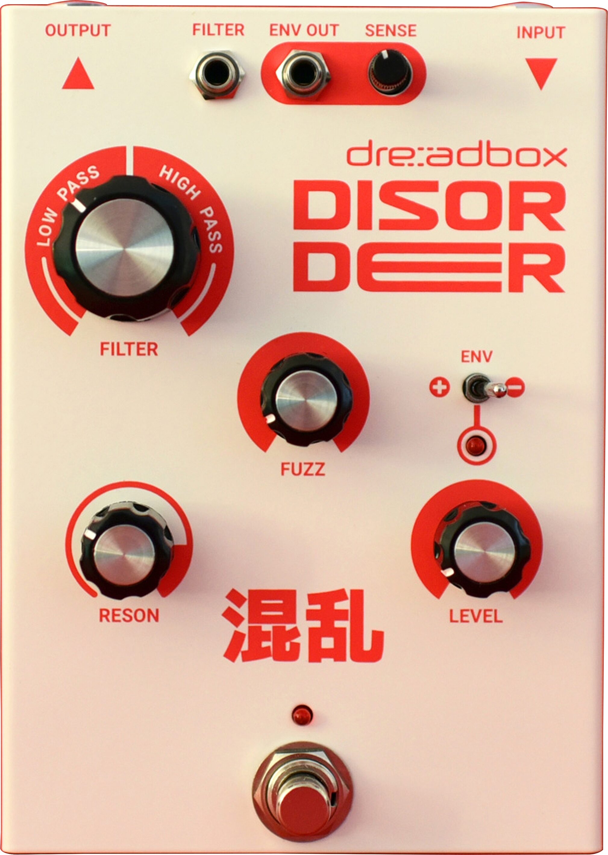 Dreadbox Disorder Analog Fuzz Pedal 1 Dreadbox Disorder Analog Fuzz Pedal