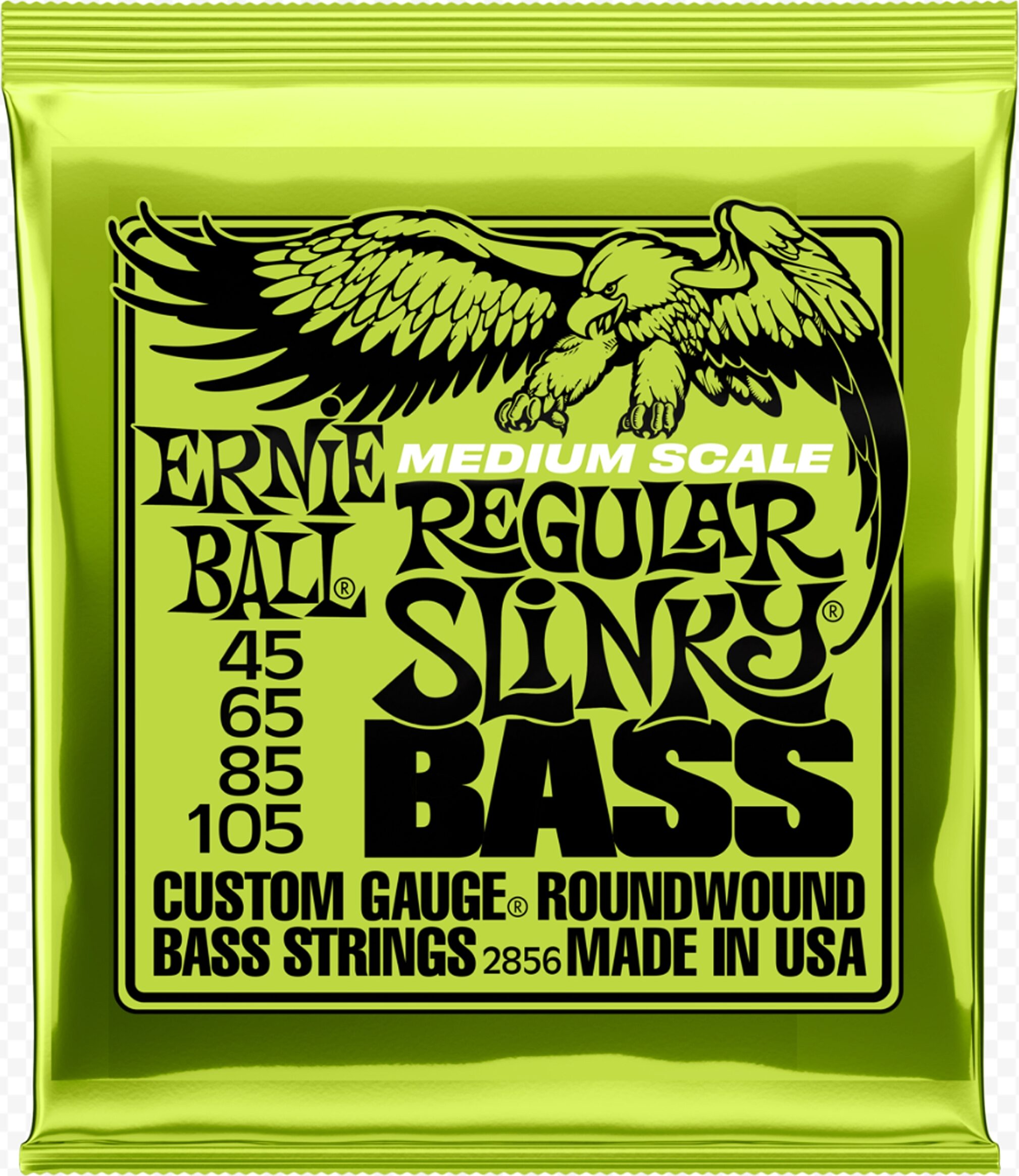 Ernie Ball P02856 Medium-Scale Regular Slinky Bass Strings