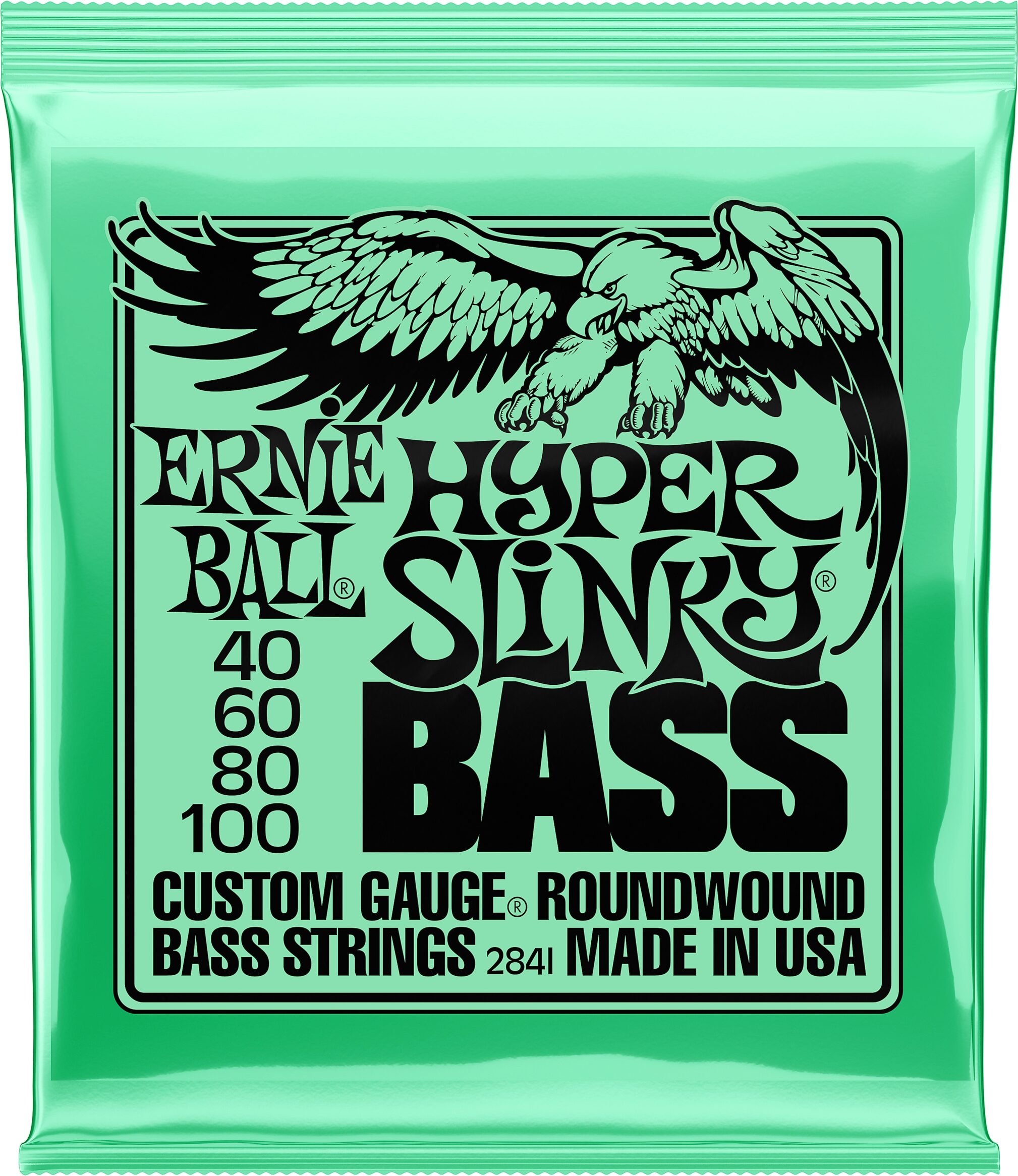 Ernie Ball P02841 Hyper Slinky Electric Bass Strings