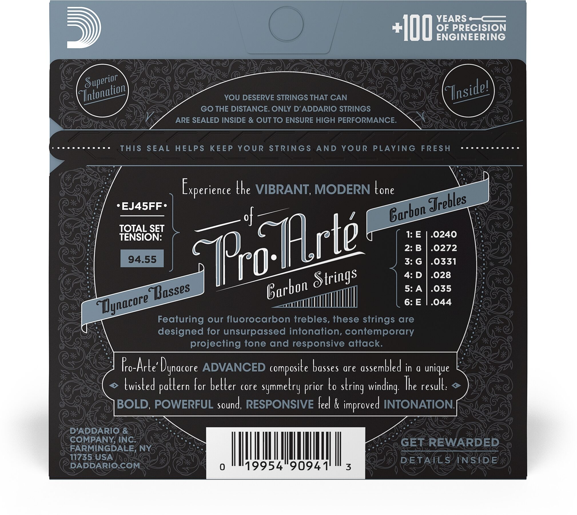 D'Addario Pro-Arte Carbon Classical Guitar Strings 3 D'Addario Pro-Arte Carbon Classical Guitar Strings