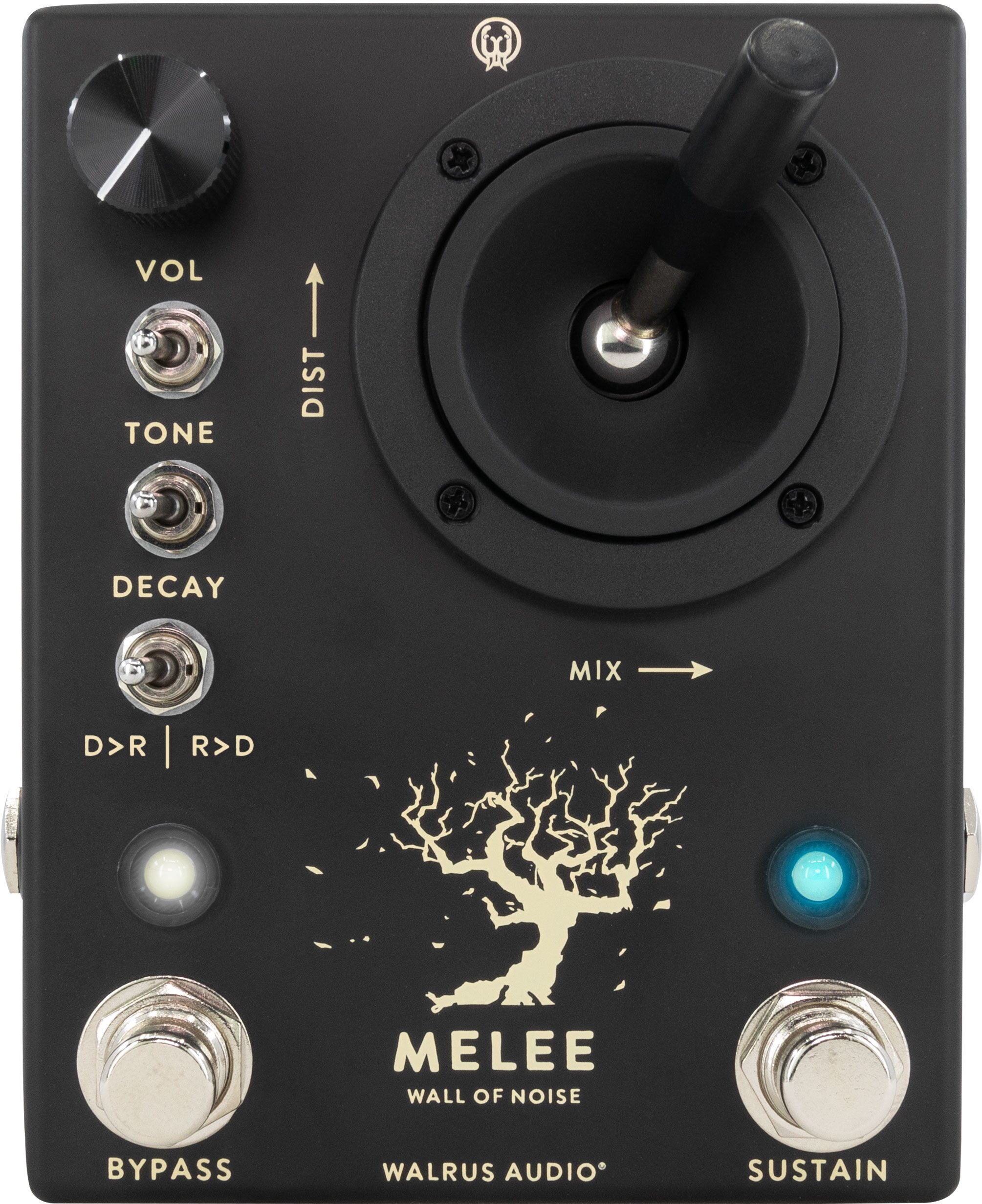 Walrus Audio Melee Wall of Noise Reverb/Distortion Pedal 1 Walrus Audio Melee Wall of Noise Reverb/Distortion Pedal