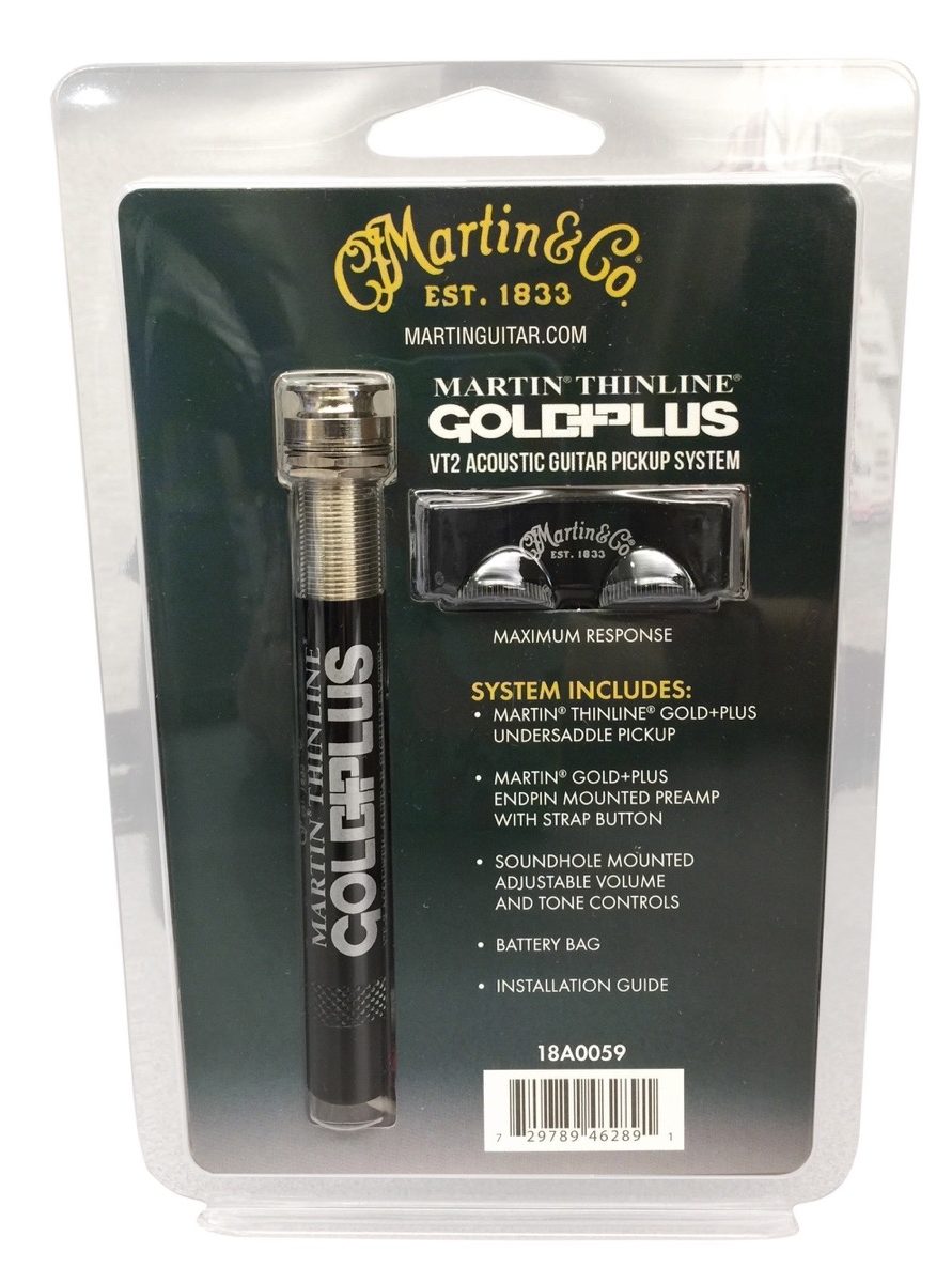 Martin 18A0059 Thinline Gold Plus VTII Acoustic Guitar Pickup 1 Martin 18A0059 Thinline Gold Plus VTII Acoustic Guitar Pickup