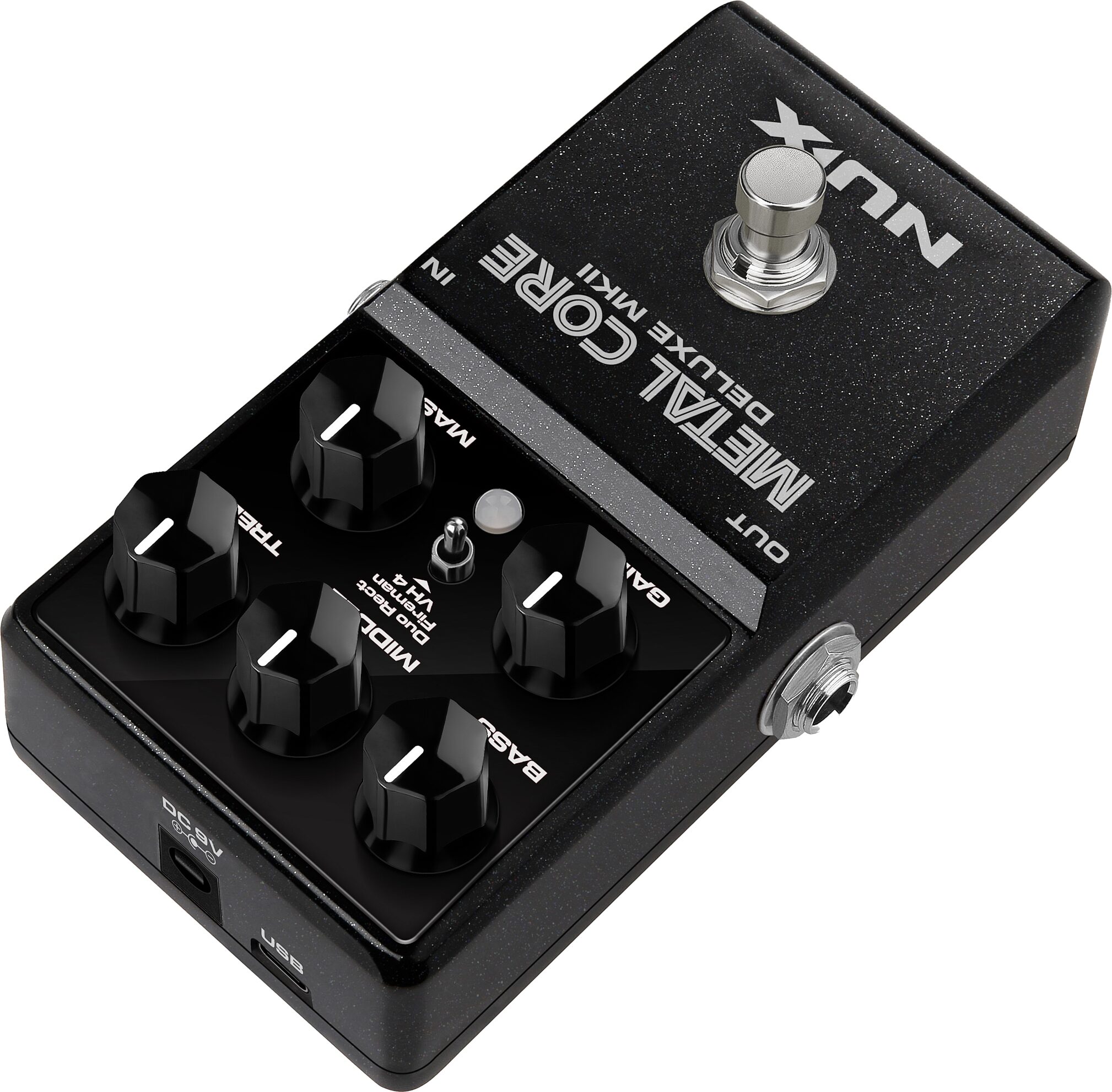NUX Metal Core Deluxe MKII Hi Gain Distortion Pedal 6 NUX Metal Core Deluxe MKII Hi Gain Distortion Pedal