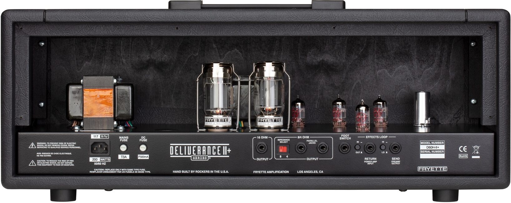 Fryette Deliverance II+ Sixty Guitar Amplifier Head (60 Watts) 3 Fryette Deliverance II+ Sixty Guitar Amplifier Head (60 Watts)