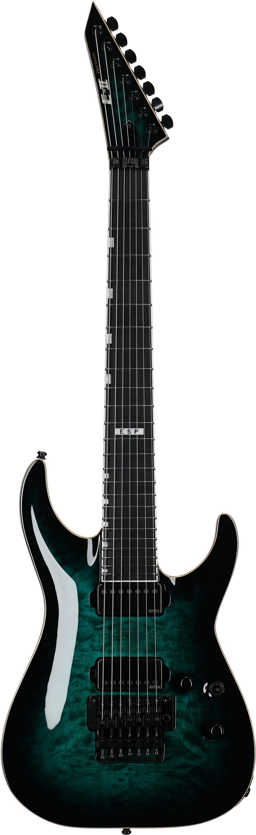 ESP E-II Horizon FR-7 Electric Guitar, 7-String (with Case) 2 ESP E-II Horizon FR-7 Electric Guitar, 7-String (with Case)