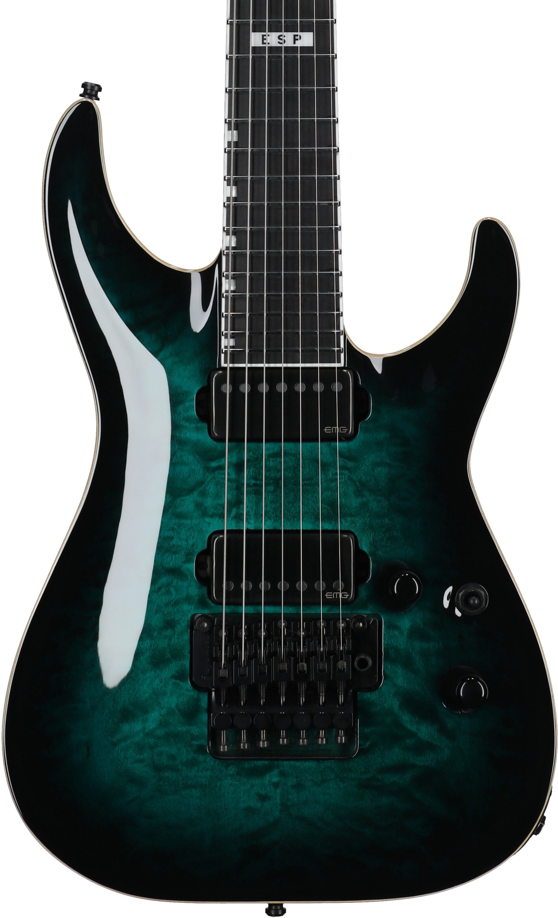 ESP E-II Horizon FR-7 Electric Guitar, 7-String (with Case) 1 ESP E-II Horizon FR-7 Electric Guitar, 7-String (with Case)