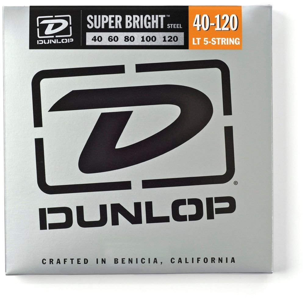 Dunlop Super Bright Steel 5-String Electric Bass Strings