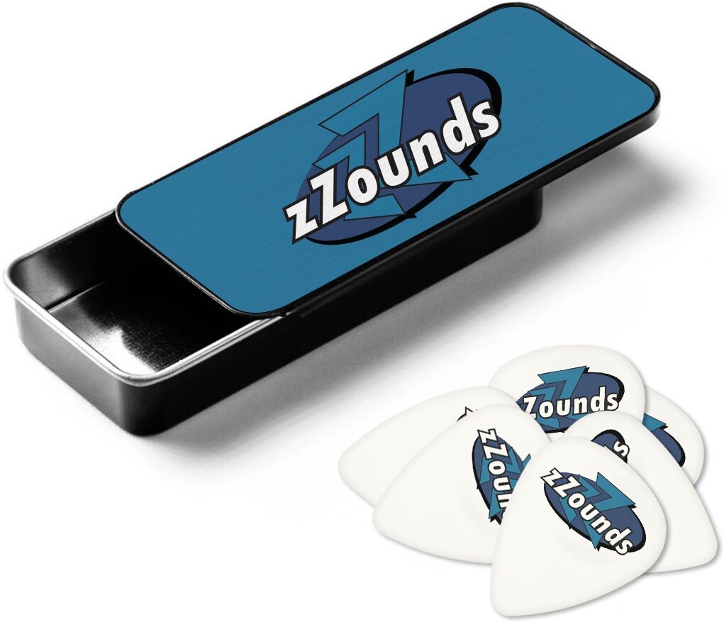 zZounds Guitar Picks (Dunlop Tortex Standard .73mm) with Tin