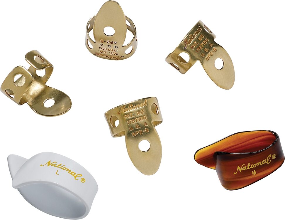 D'Addario National Brass Finger Pick 1 D'Addario National Brass Finger Pick